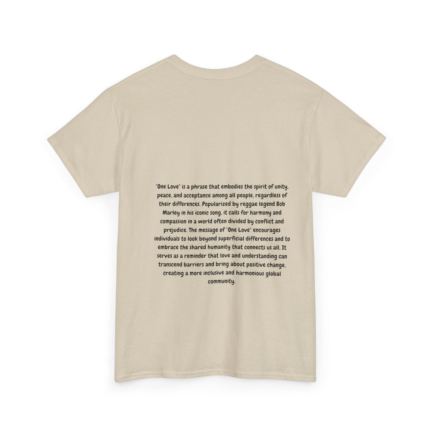 T-Shirt - One Love One Unity Graphic Tee