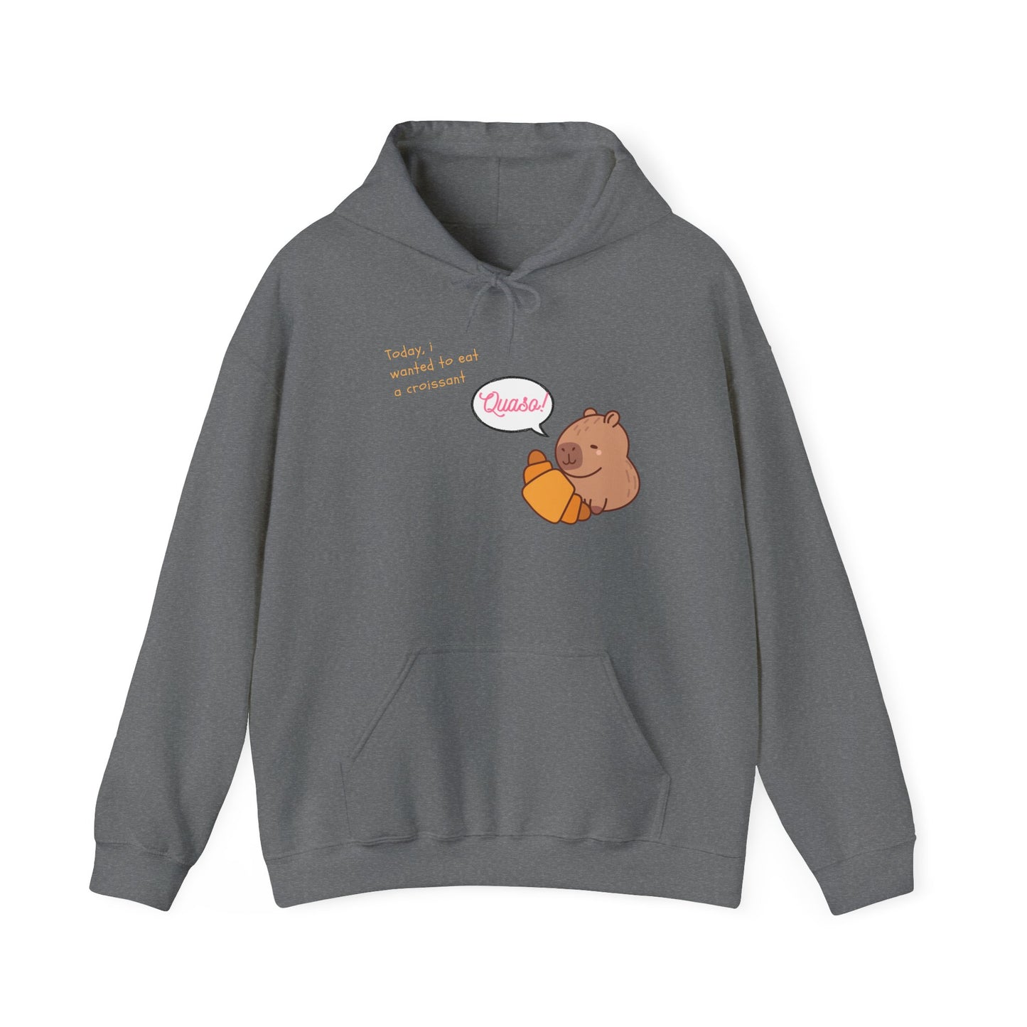Funny Capybara Hooded Sweatshirt