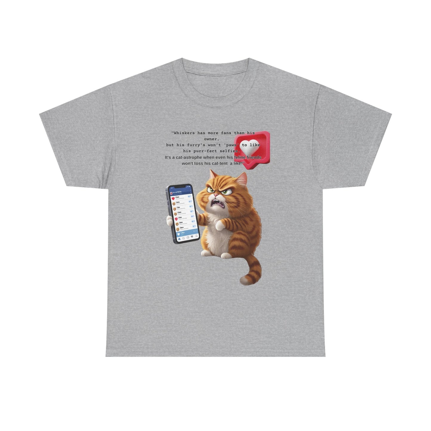 Cat Viral Content Unisex Tee