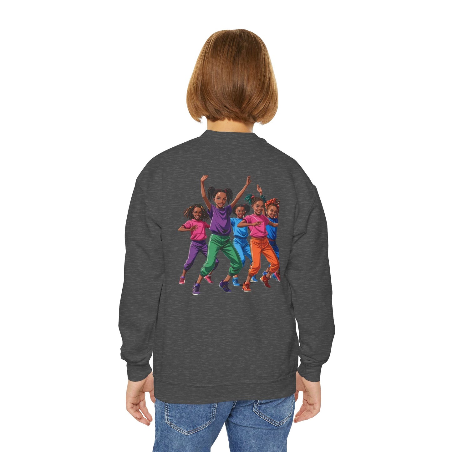 Youth Crewneck Sweatshirt - 'You are the Dance'