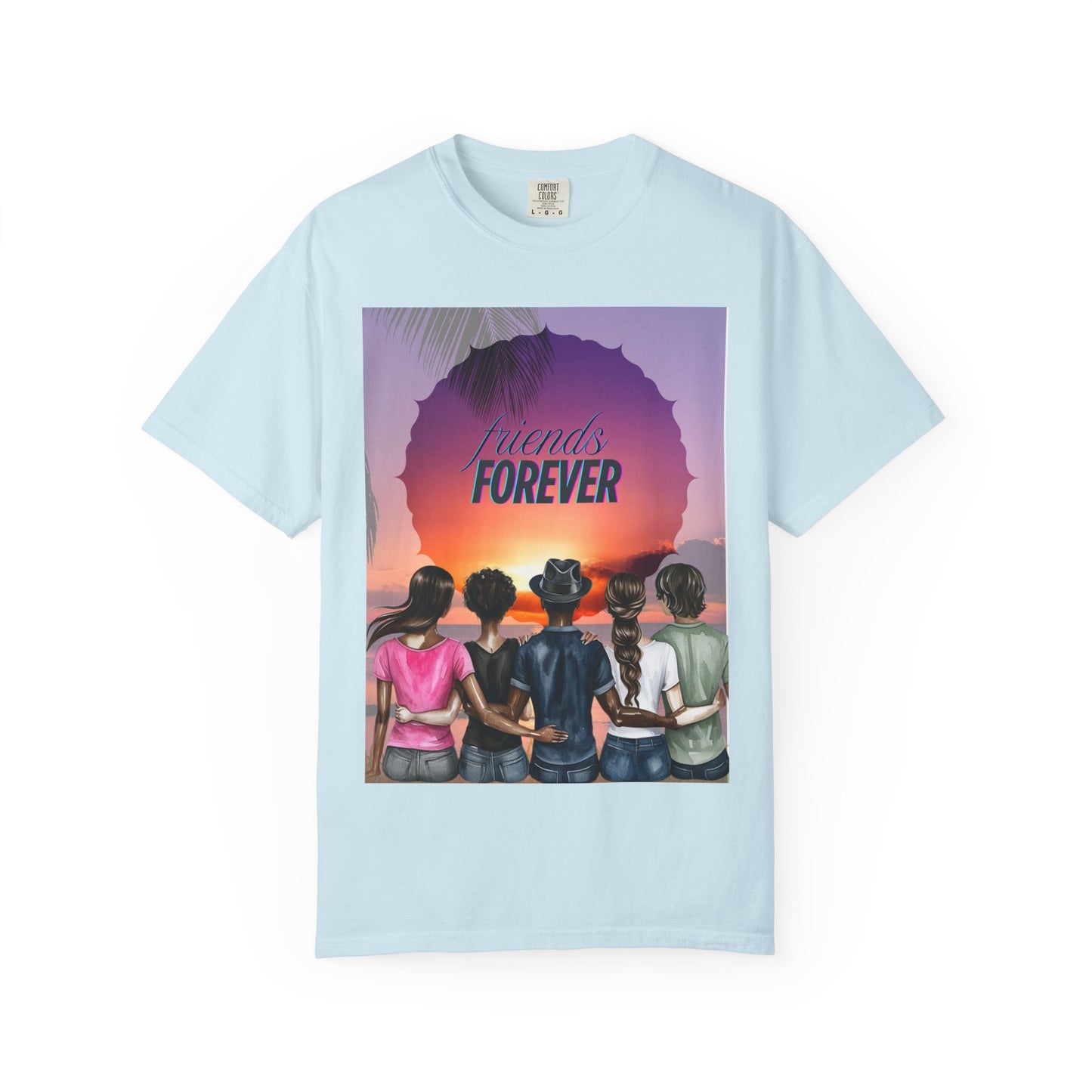 Sunset Friends Forever T-shirt