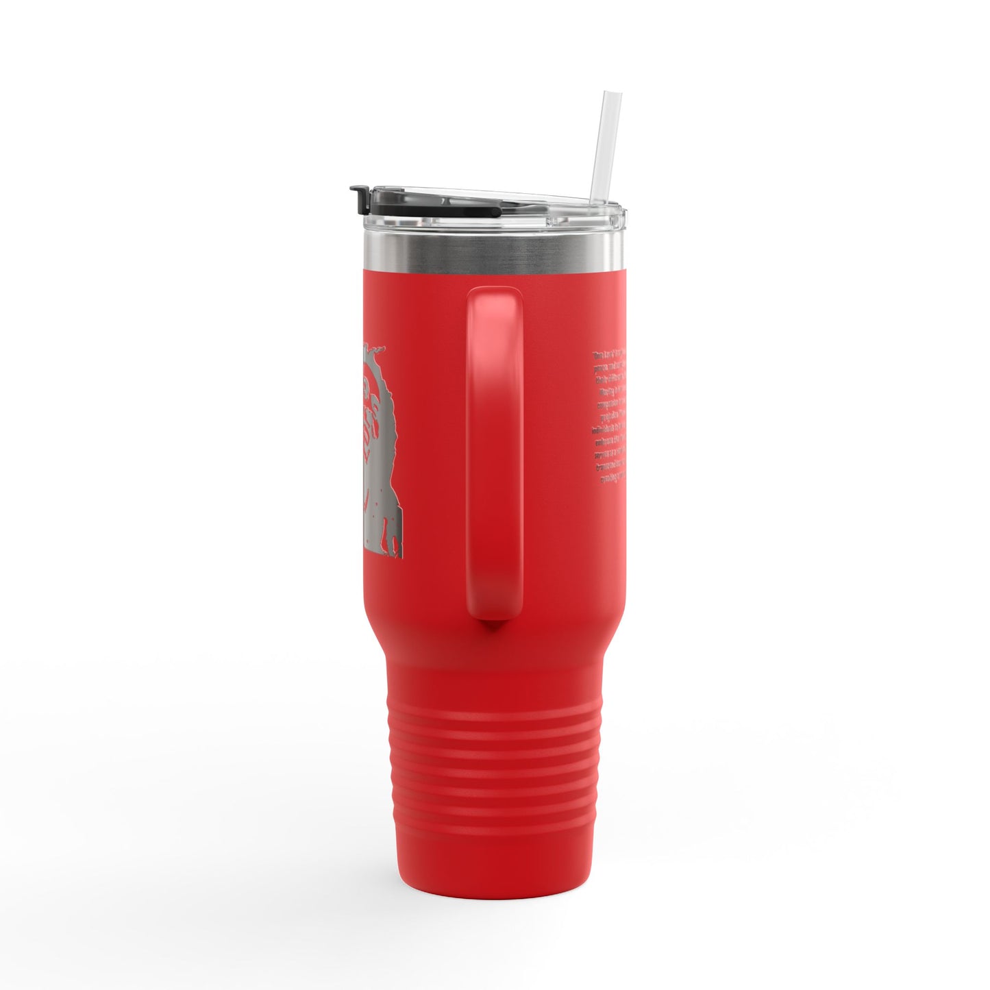 Insulated Travel Mug - One Love Design, 40oz - Perfect for Travel & Everyday Use