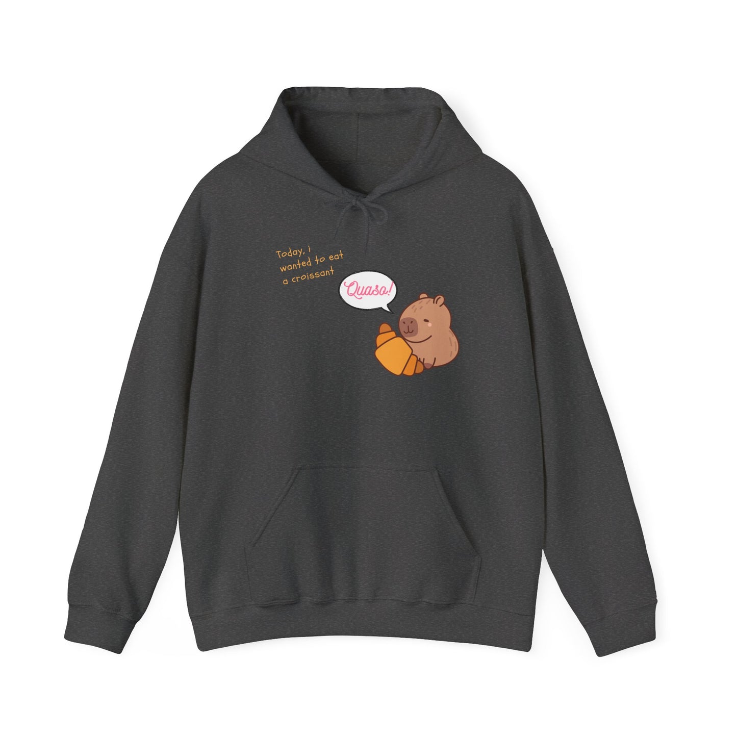 Funny Capybara Hooded Sweatshirt