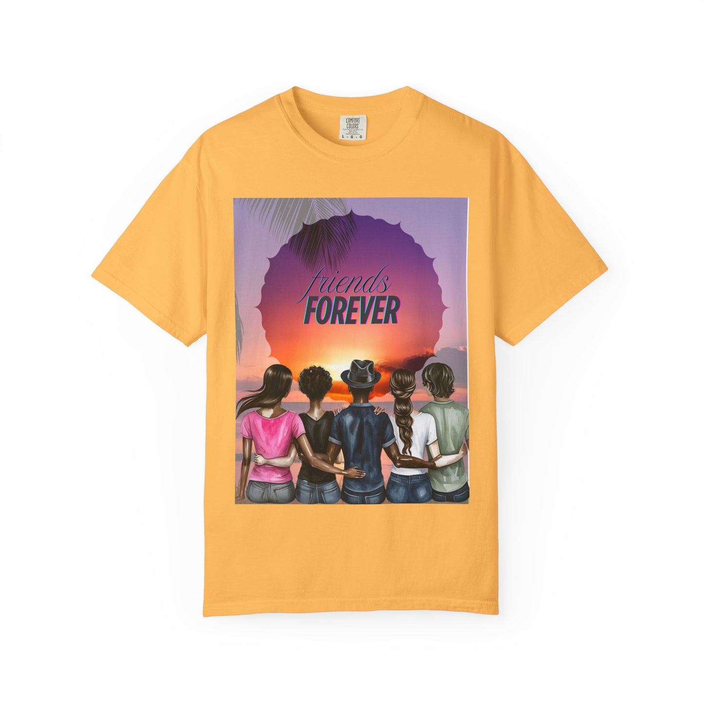 Sunset Friends Forever T-shirt