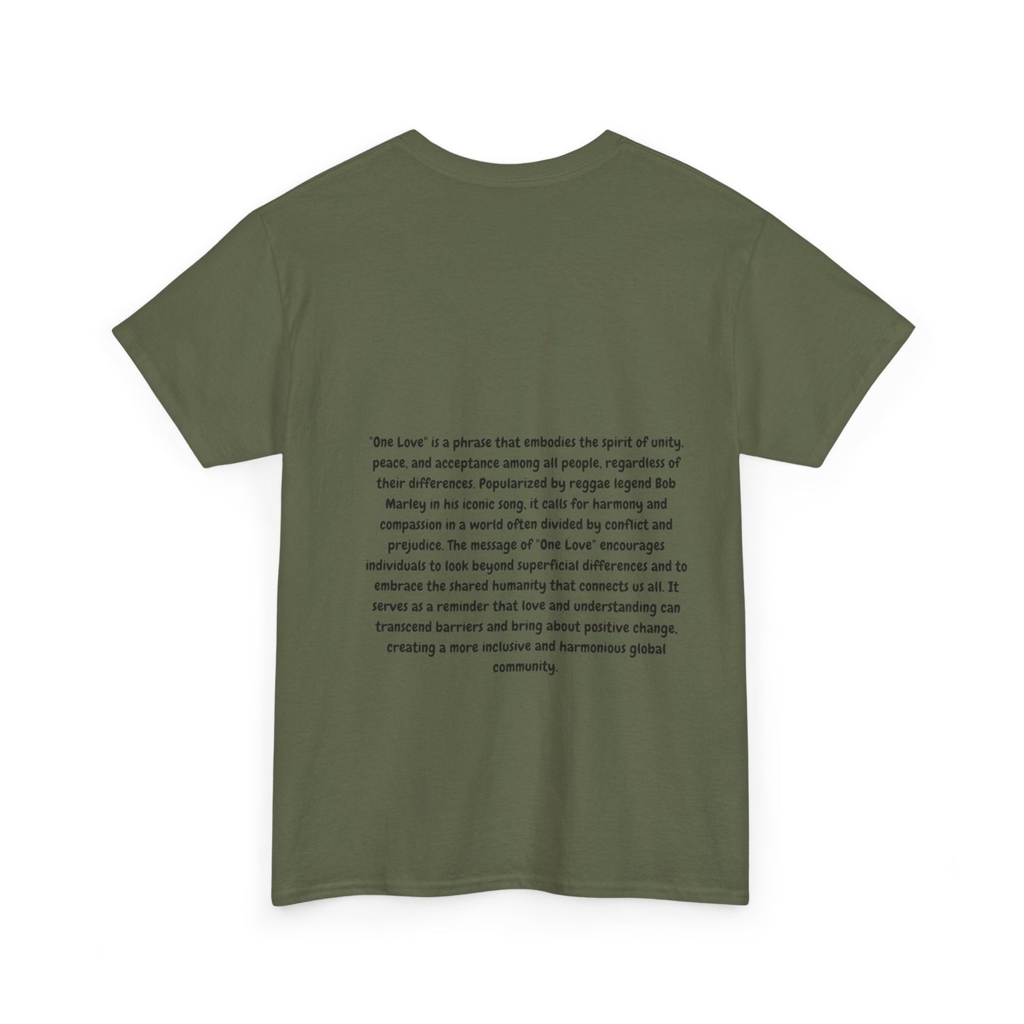 T-Shirt - One Love One Unity Graphic Tee