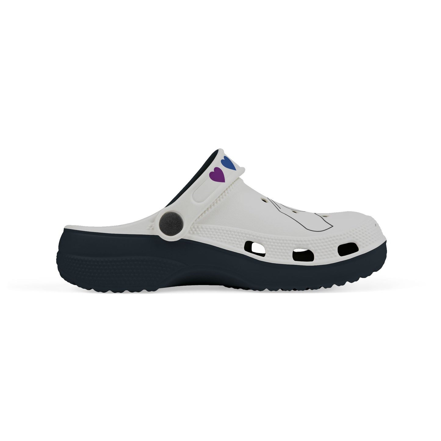Kid's Clogs Love Heart Hands Design