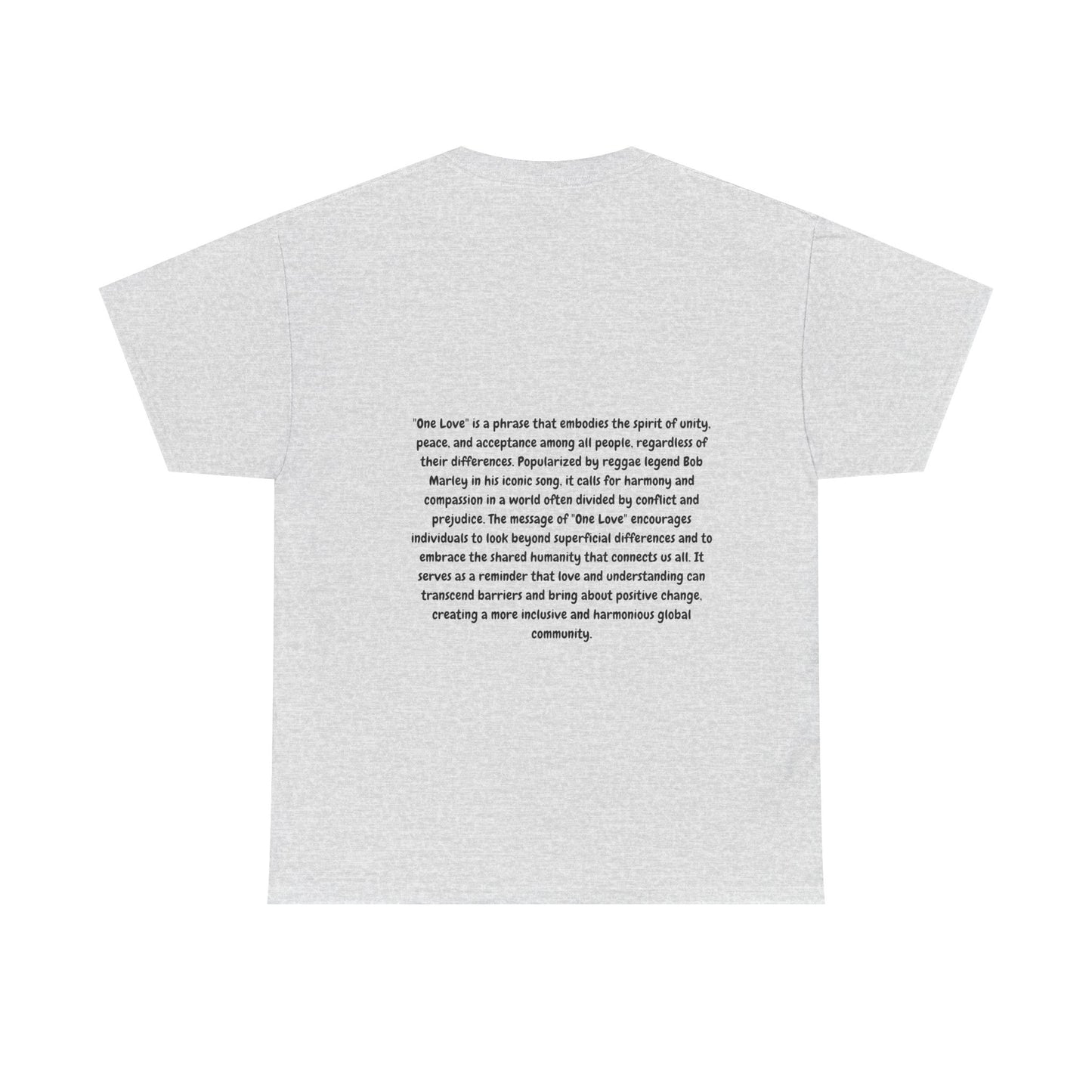 T-Shirt - One Love One Unity Graphic Tee