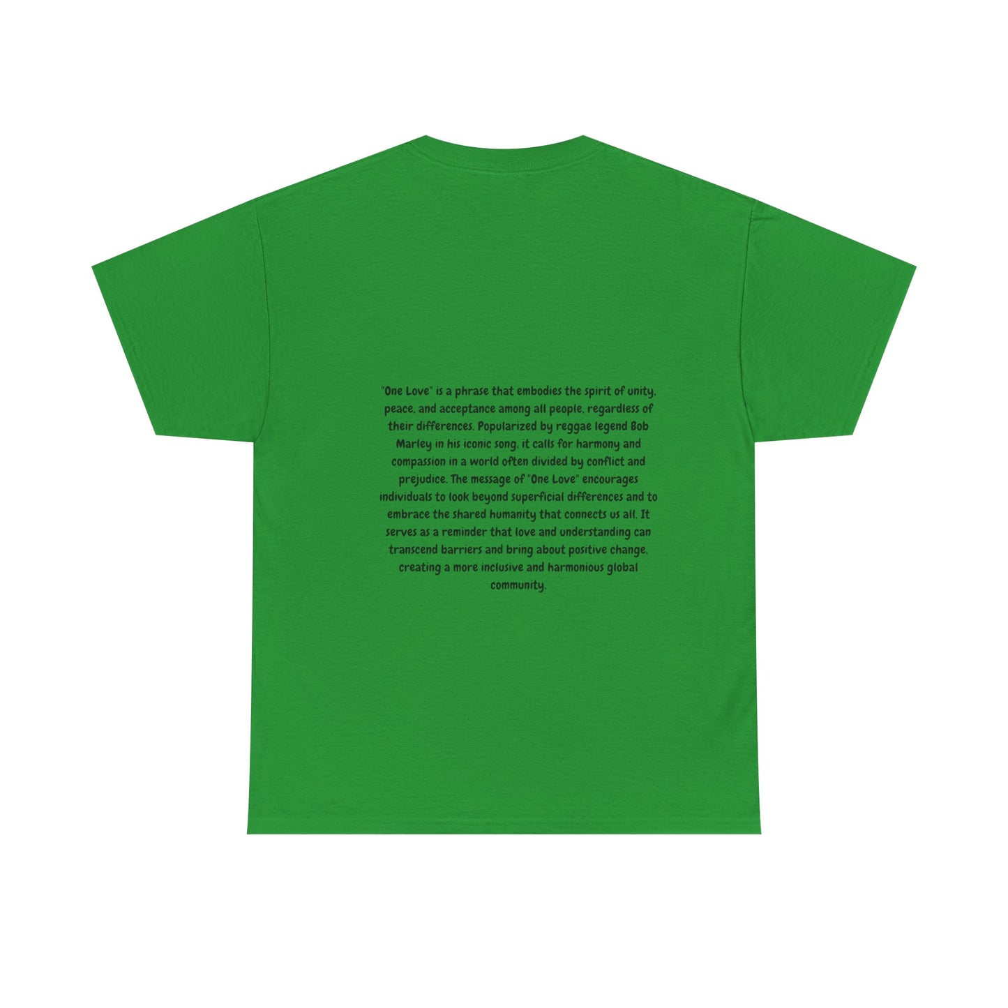 T-Shirt - One Love One Unity Graphic Tee
