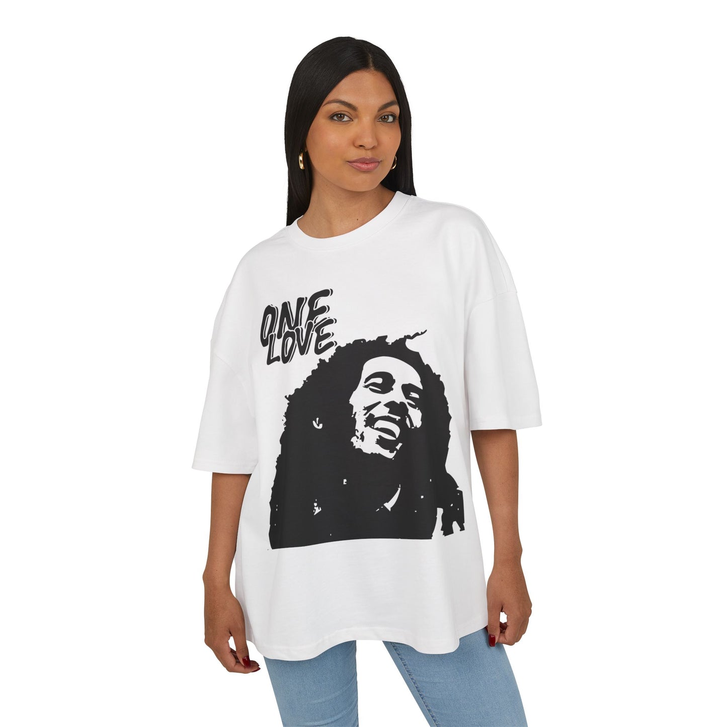 Unisex Box Tee - 'One Love' Empowerment Shirt