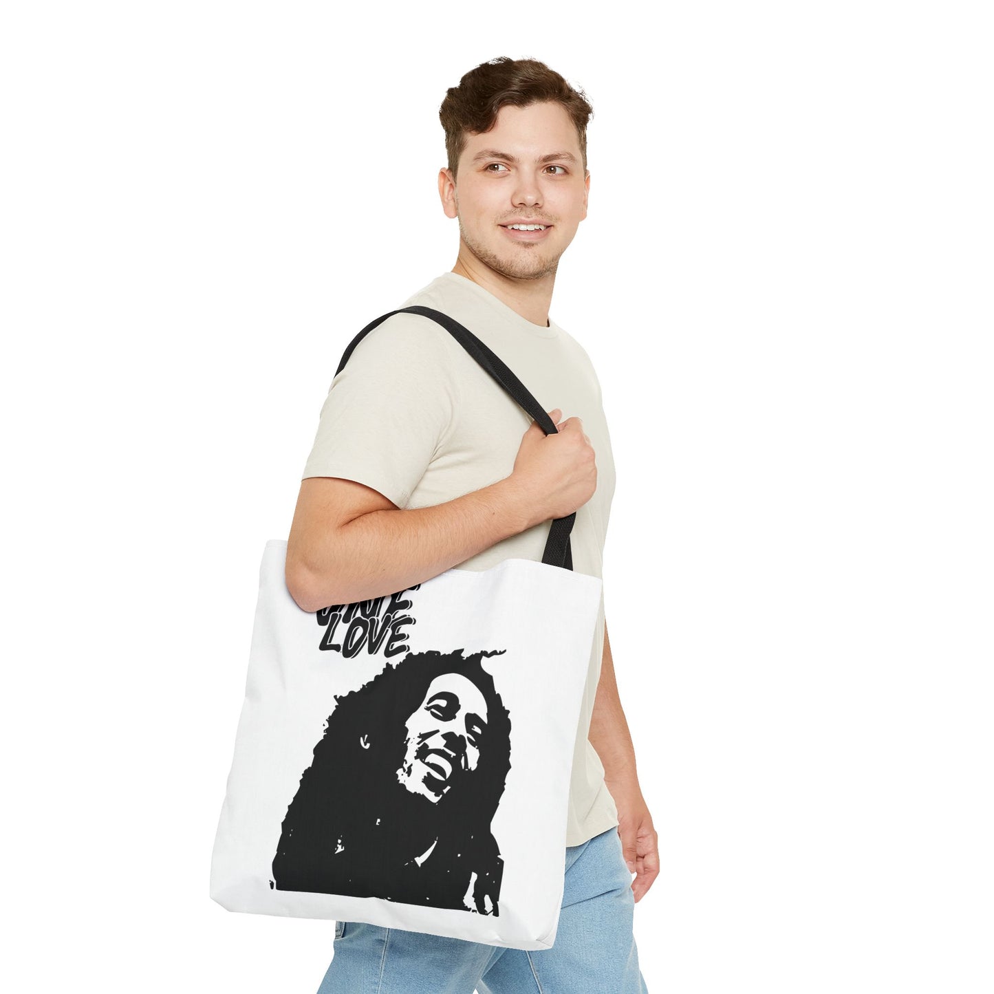 One Love Tote Bag - Celebrate Unity and Positivity