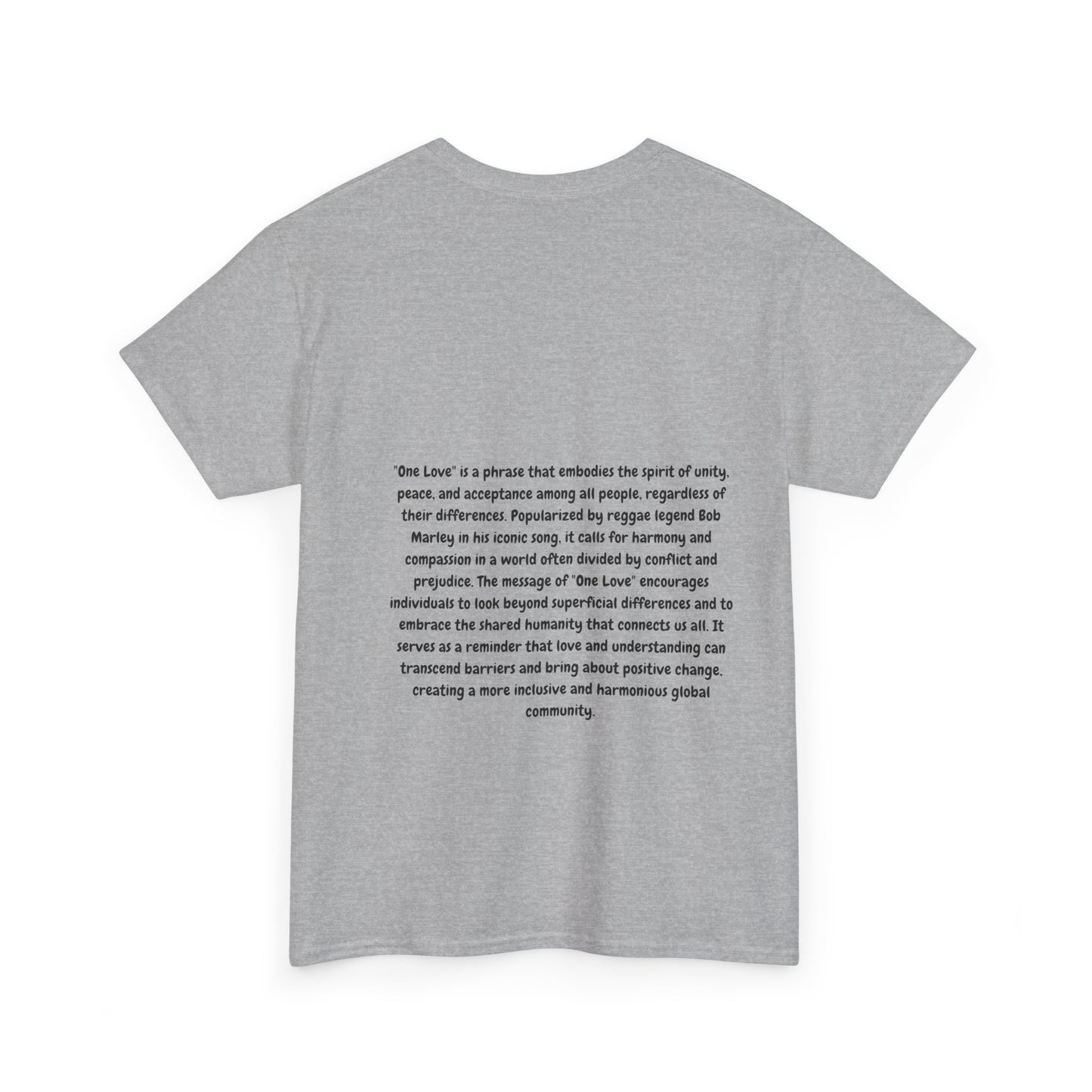 T-Shirt - One Love One Unity Graphic Tee