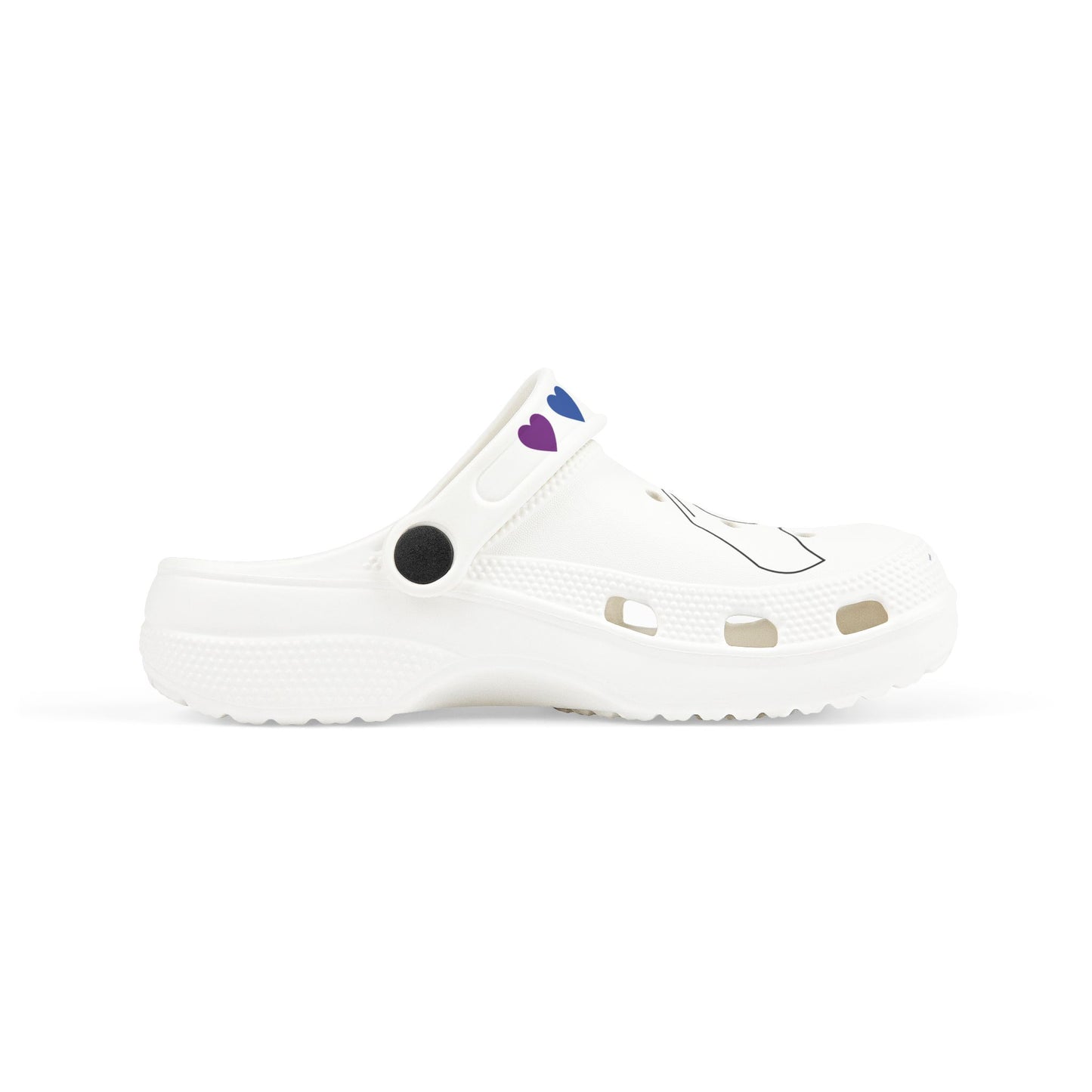 Kid's Clogs Love Heart Hands Design
