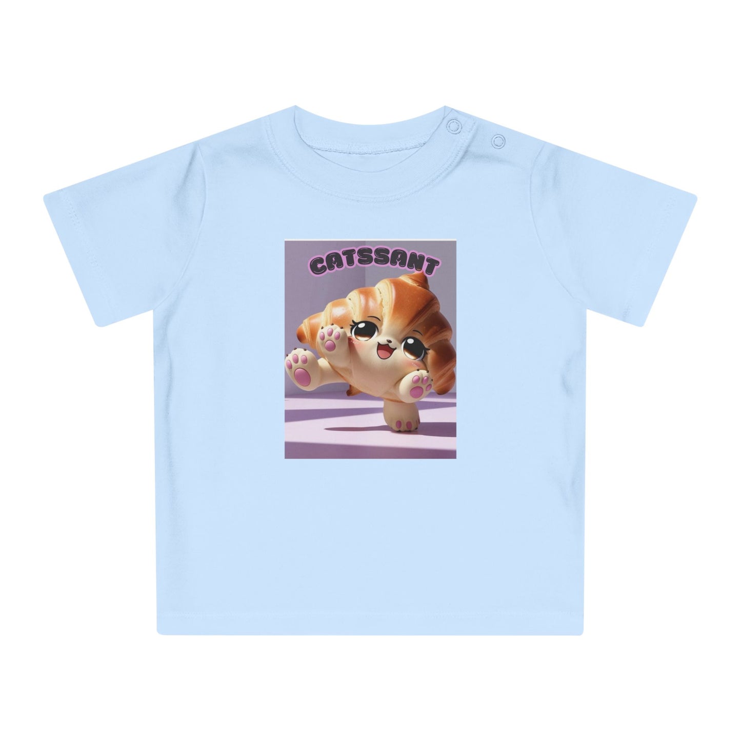 Cat Croissant Baby T-Shirt