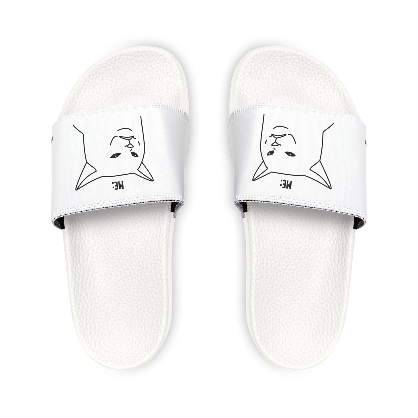Sandals - Funny Smudge the Cat Design