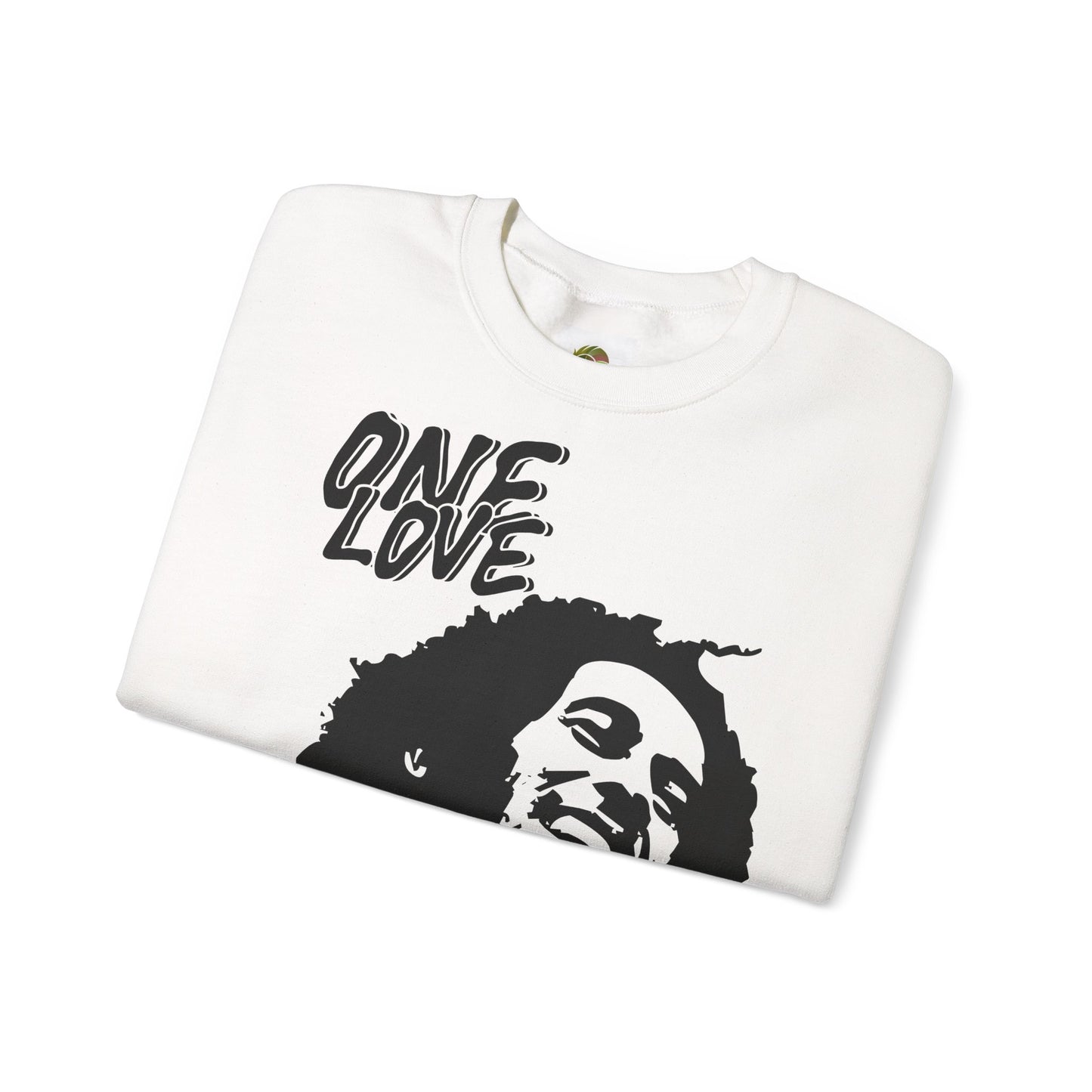 Unisex Heavy Blend™ Crewneck Sweatshirt with some love and unity