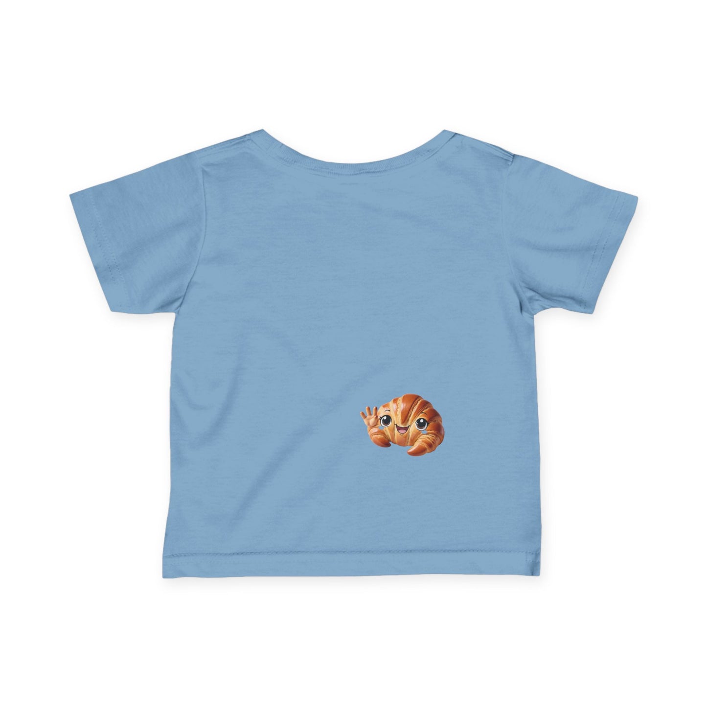 Cute croissant that looks like a Cat-Themed Infant Tee – Perfect for Animal Lovers