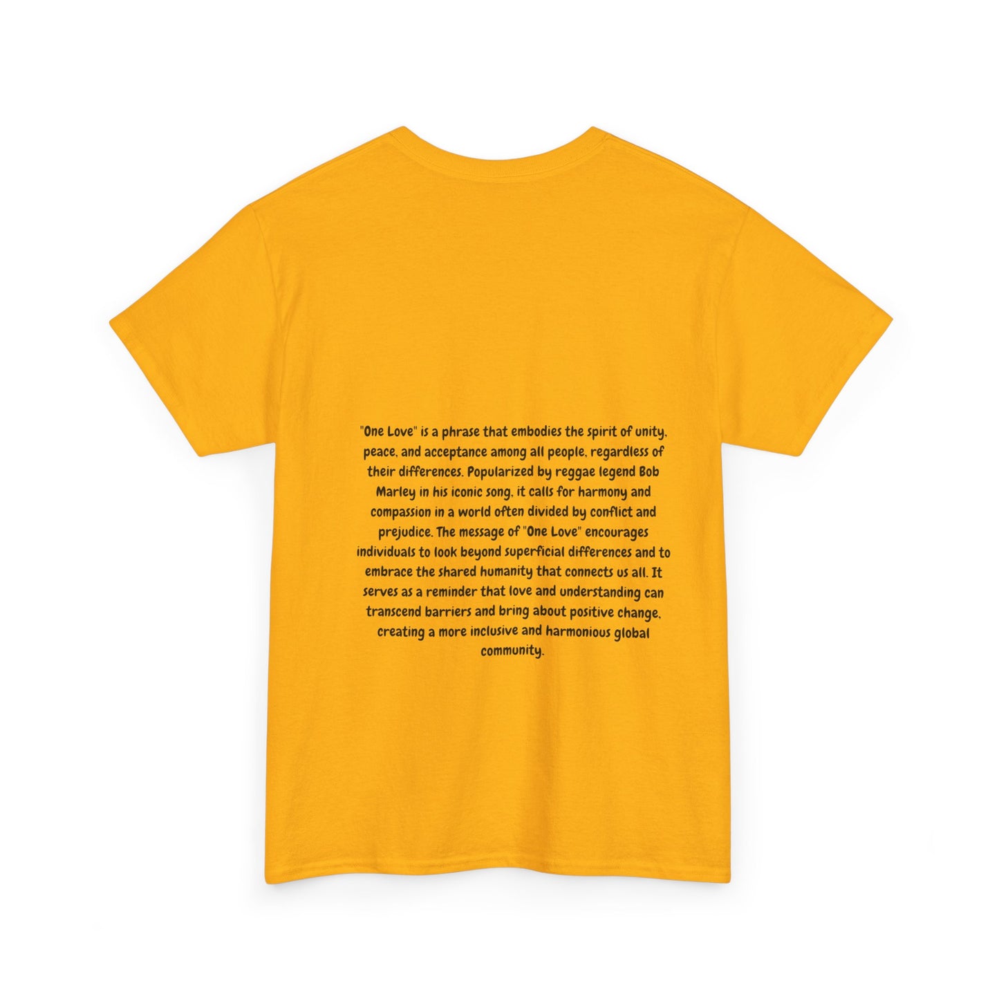 T-Shirt - One Love One Unity Graphic Tee