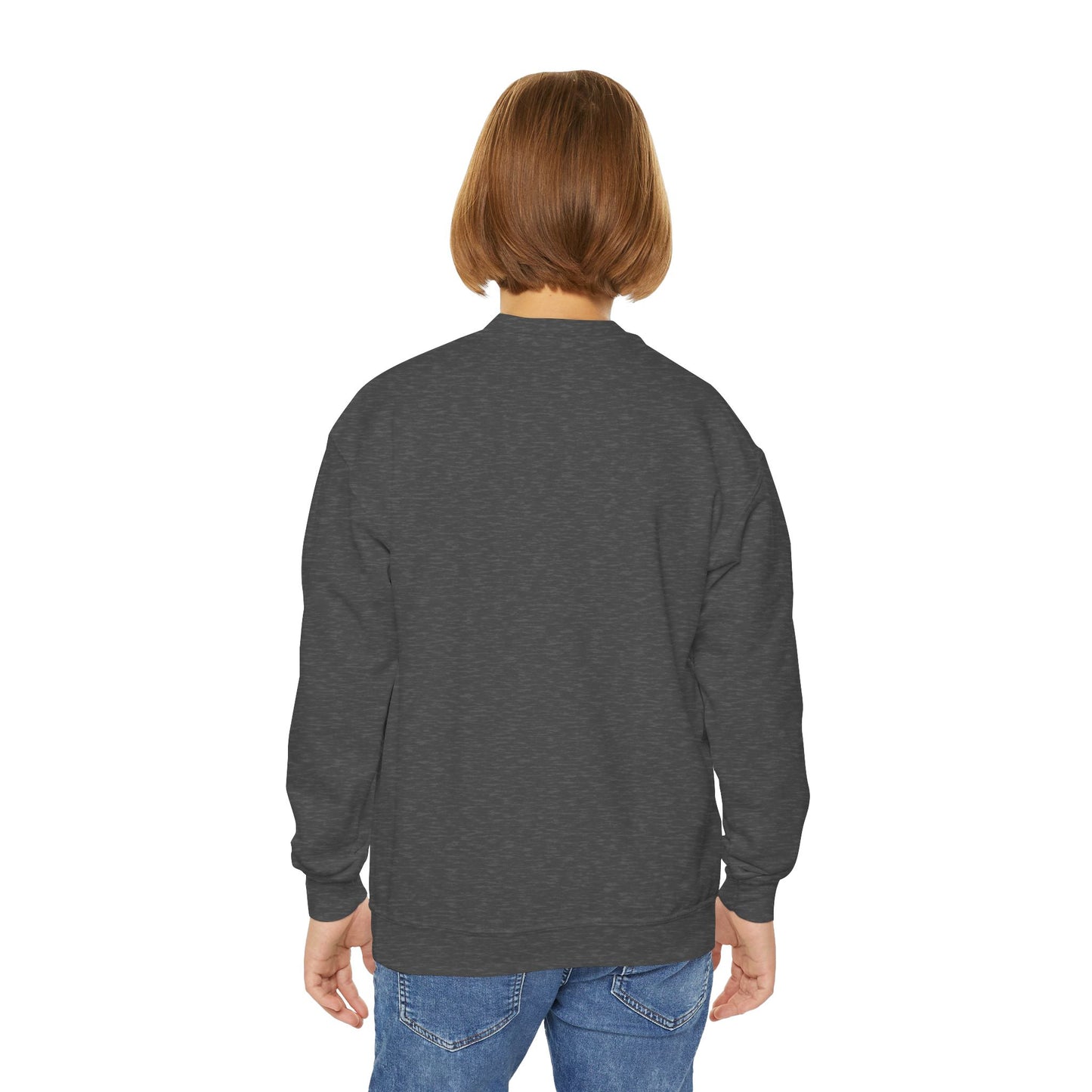 Youth Crewneck Sweatshirt - 'If the Music is Good Dance'