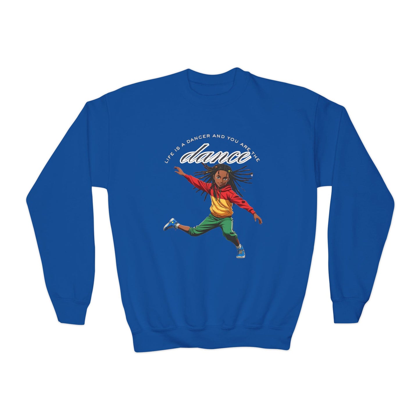 Youth Crewneck Sweatshirt - 'You are the Dance'