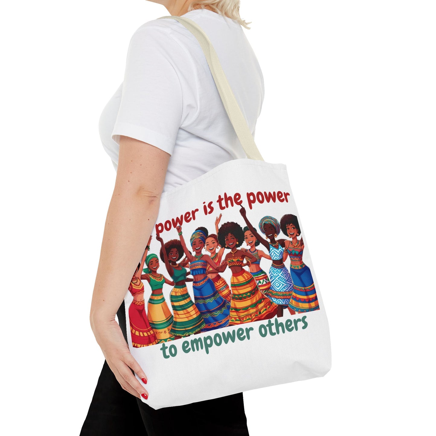 Empowerment Tote Bag - 'TRUE Power is the Power to Empower Others'