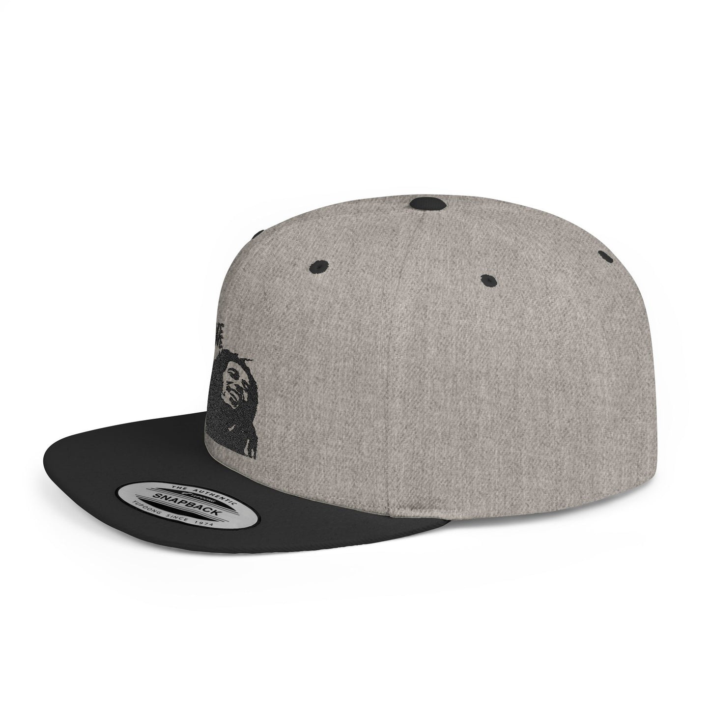 Snapback Cap with 'One Love' Design