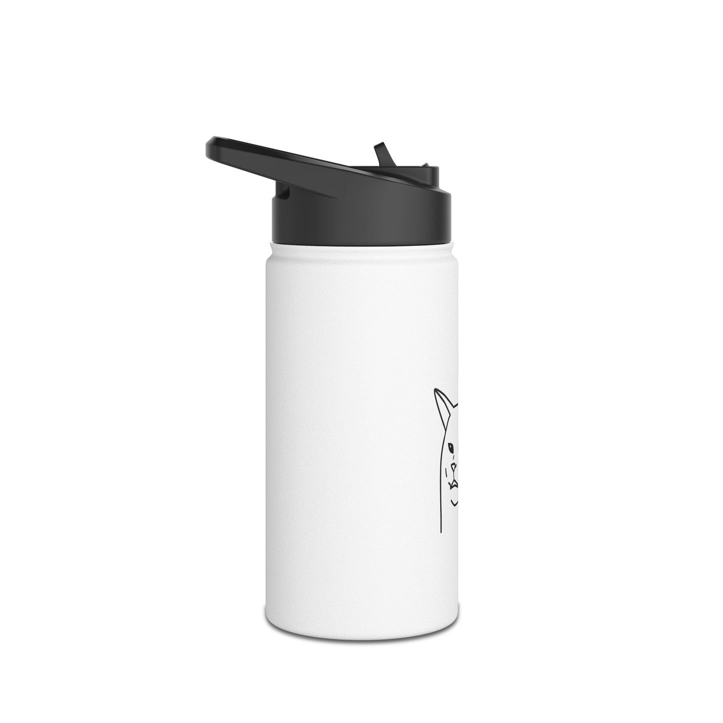 Water Bottle, Cat Memes Funny Sarcasm Design