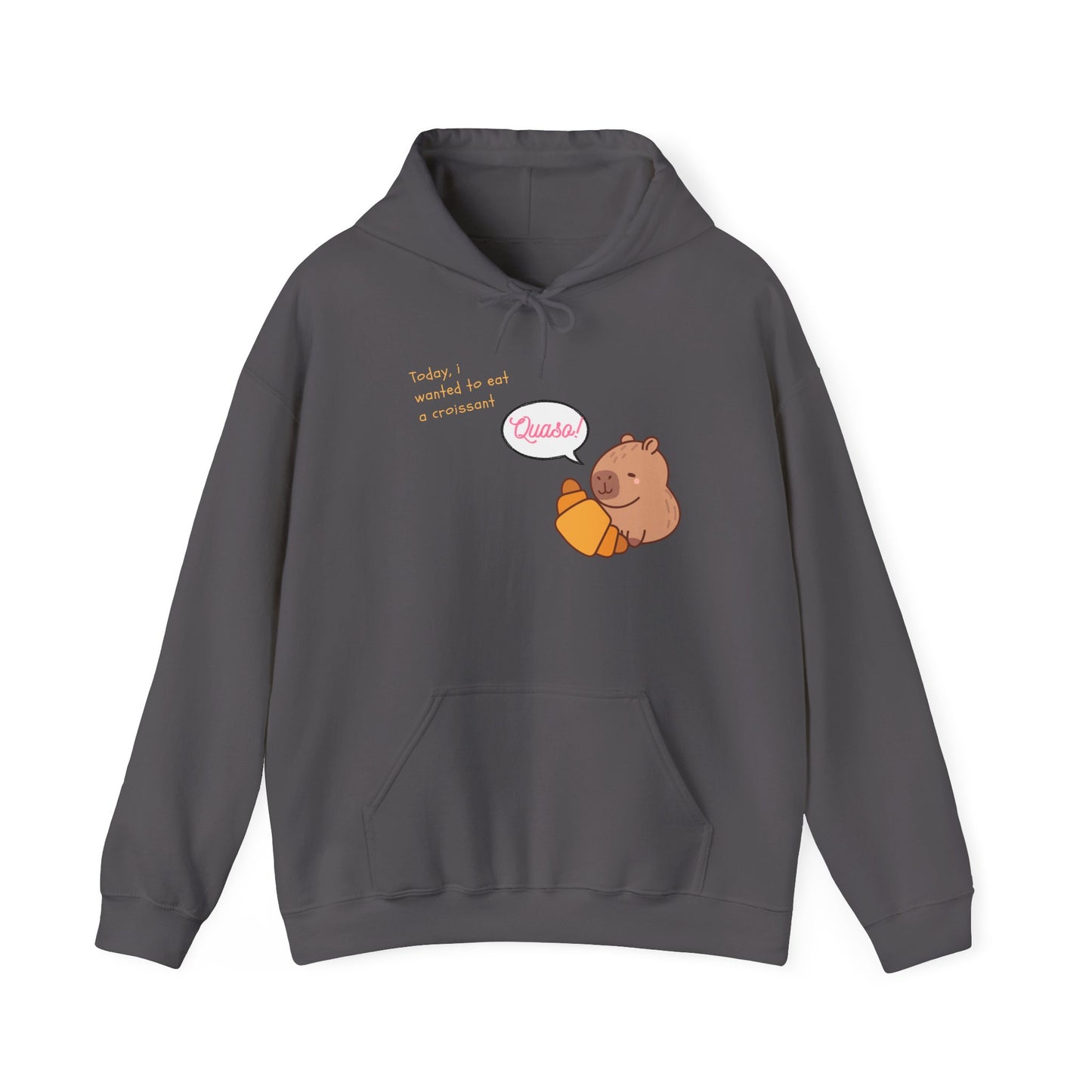 Funny Capybara Hooded Sweatshirt