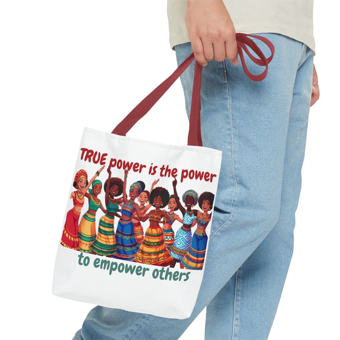 Empowerment Tote Bag - 'TRUE Power is the Power to Empower Others'