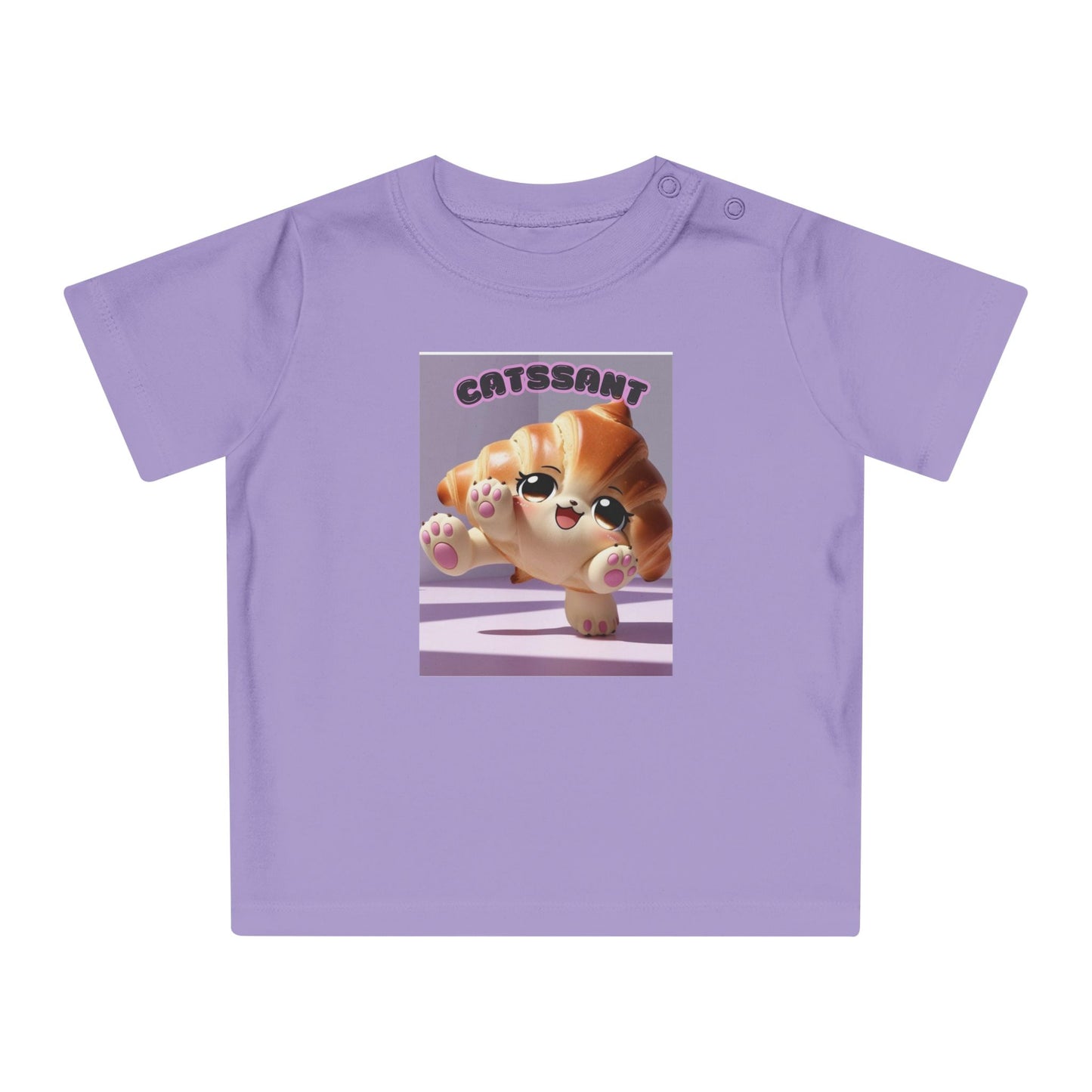 Cat Croissant Baby T-Shirt