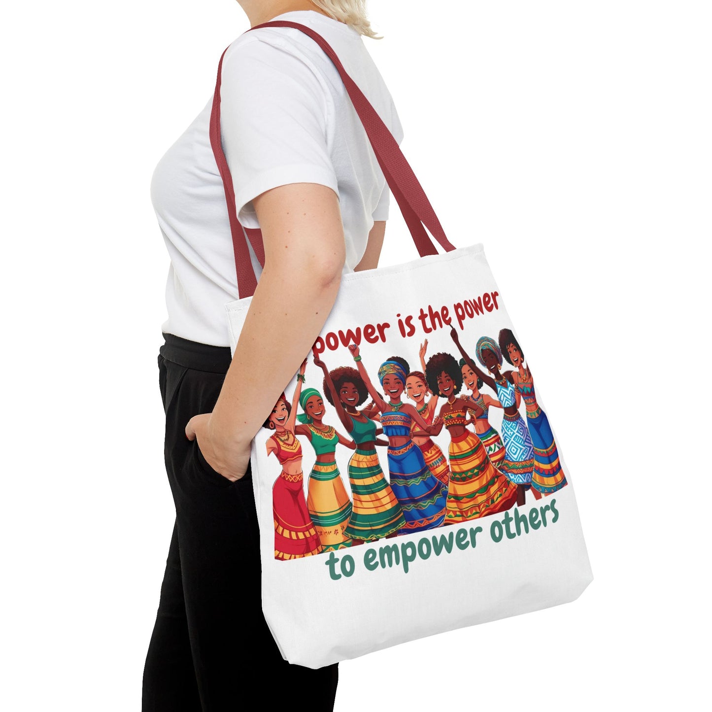 Empowerment Tote Bag - 'TRUE Power is the Power to Empower Others'