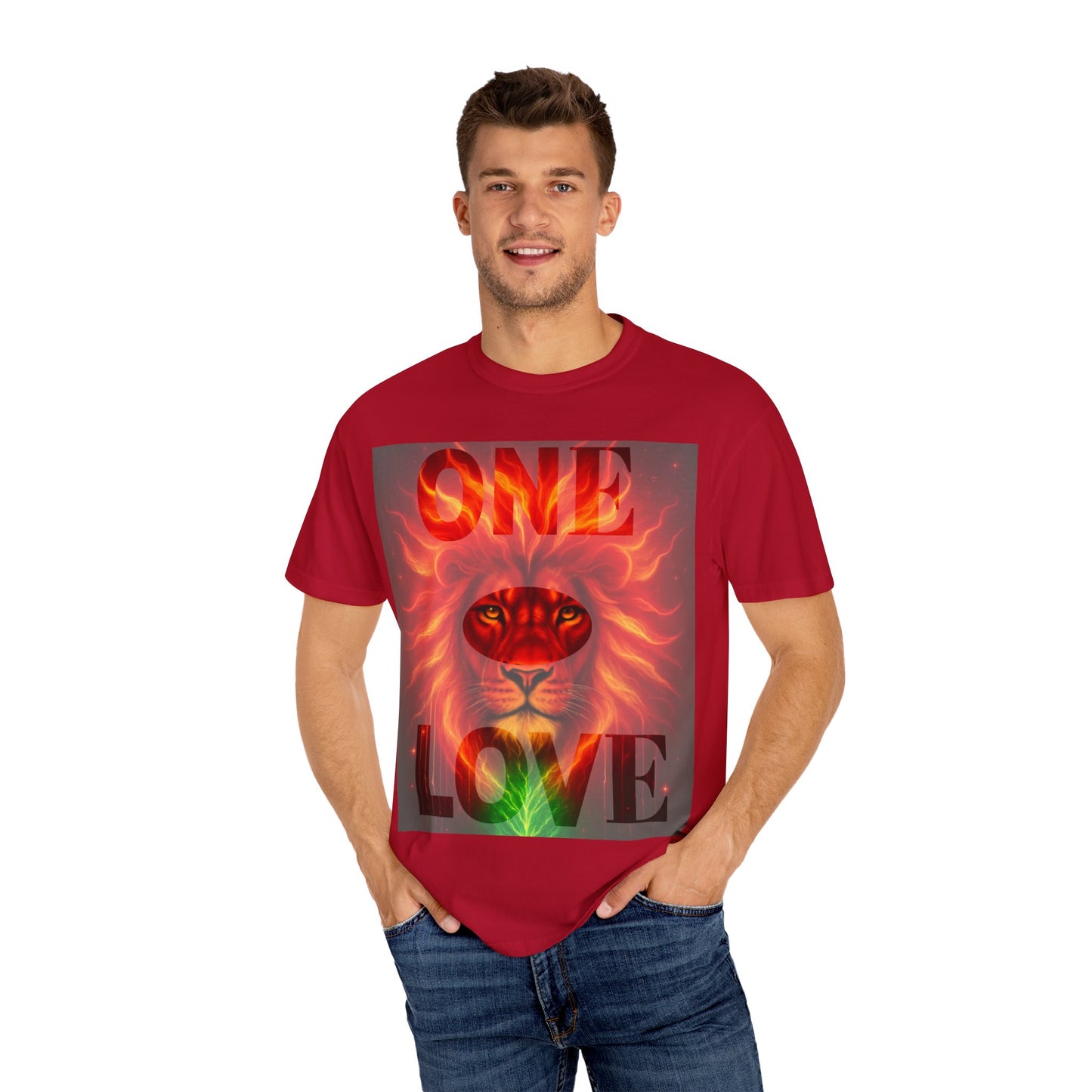 Lion Mane one love T-shirt