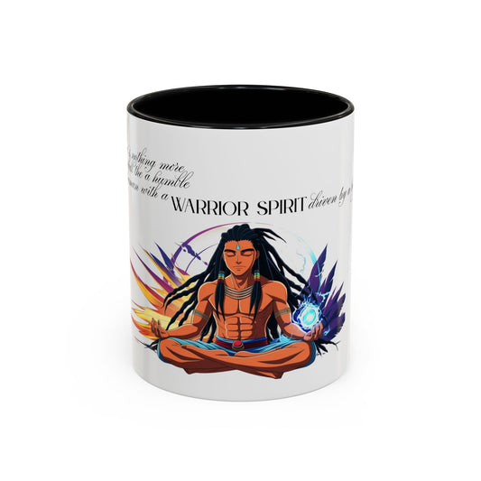 Mug - Quote Warrior Spirit Humble Human
