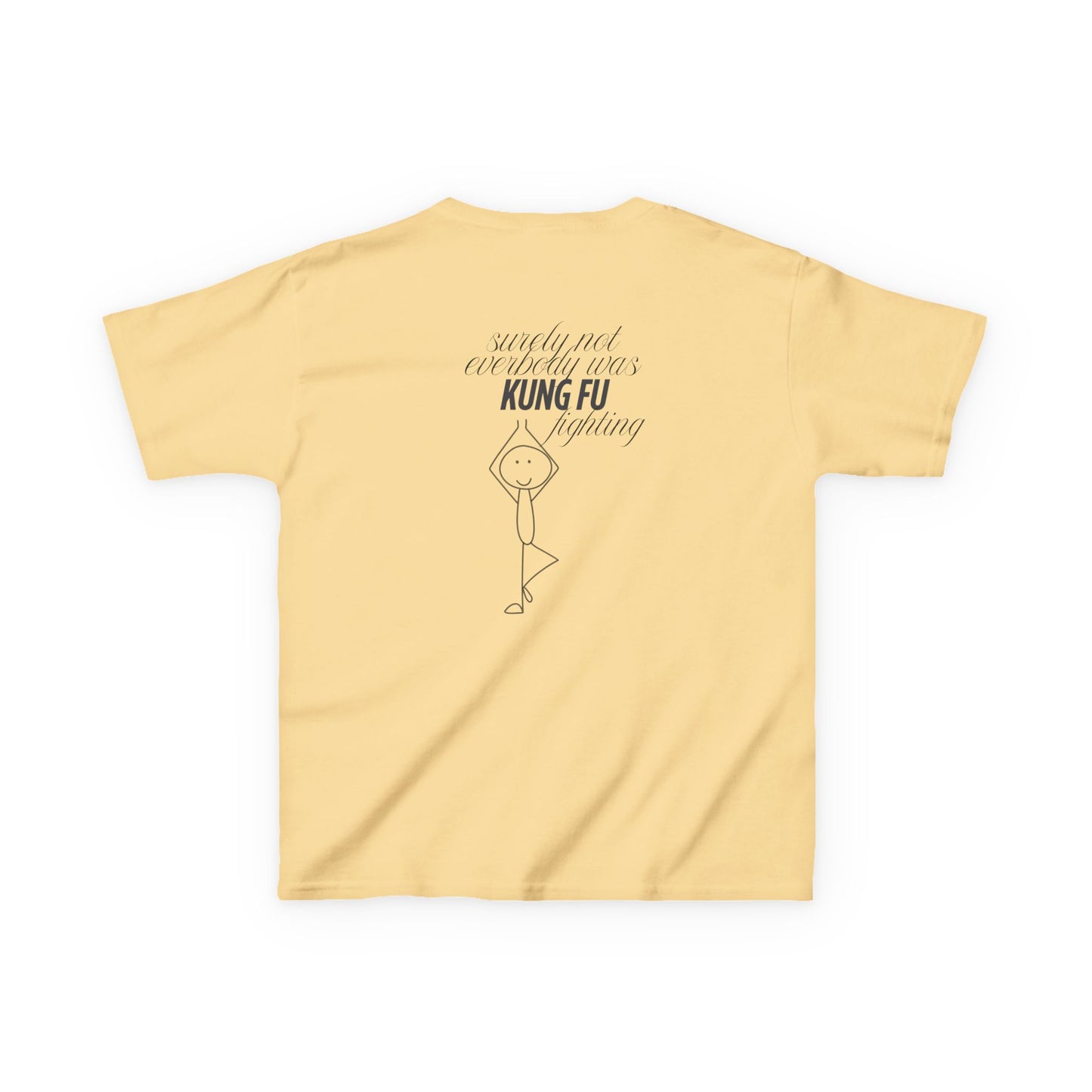 Kids Tee - Funny 'Everybody was Kungfu Fighting' Design