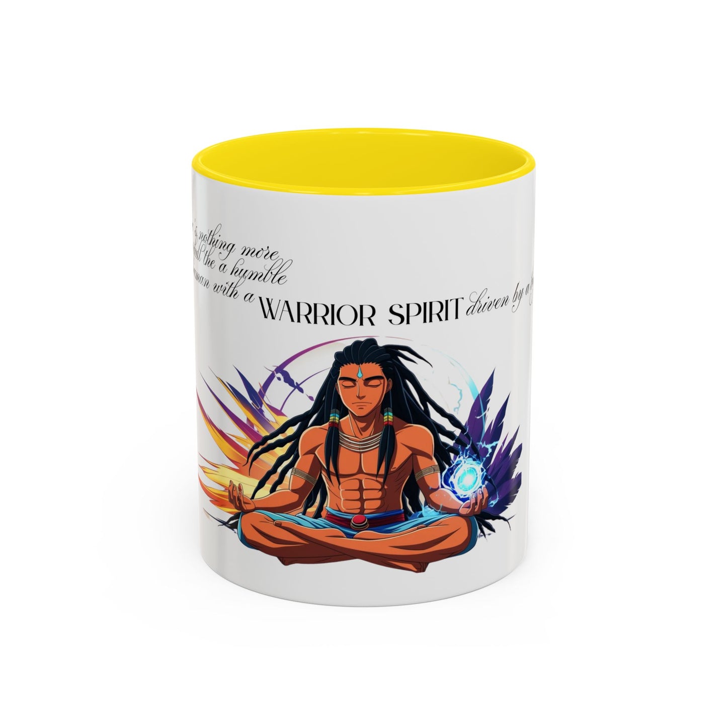 Mug - Quote Warrior Spirit Humble Human