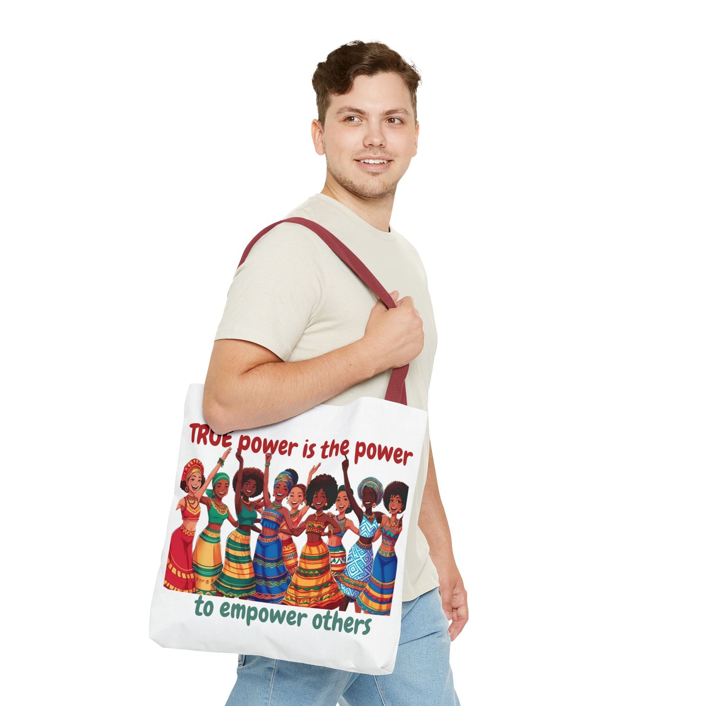 Empowerment Tote Bag - 'TRUE Power is the Power to Empower Others'