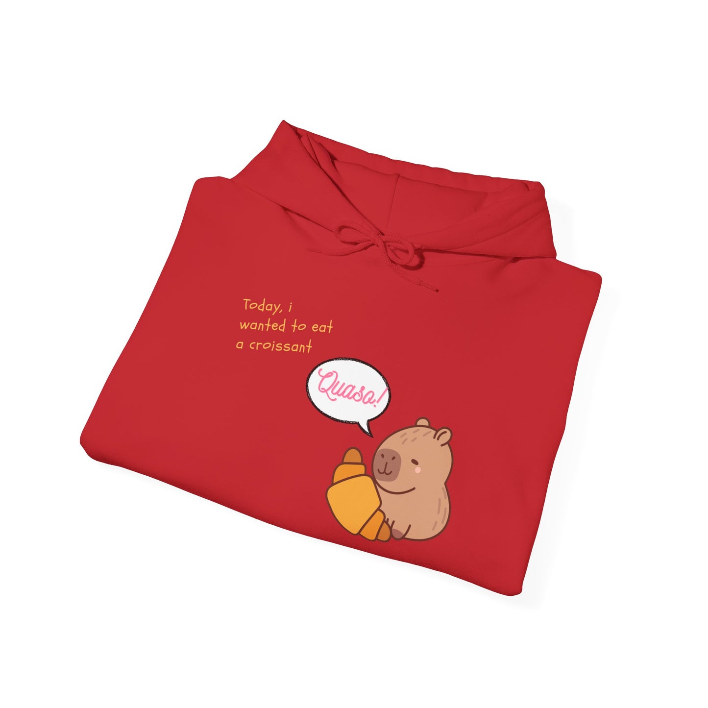 Funny Capybara Hooded Sweatshirt