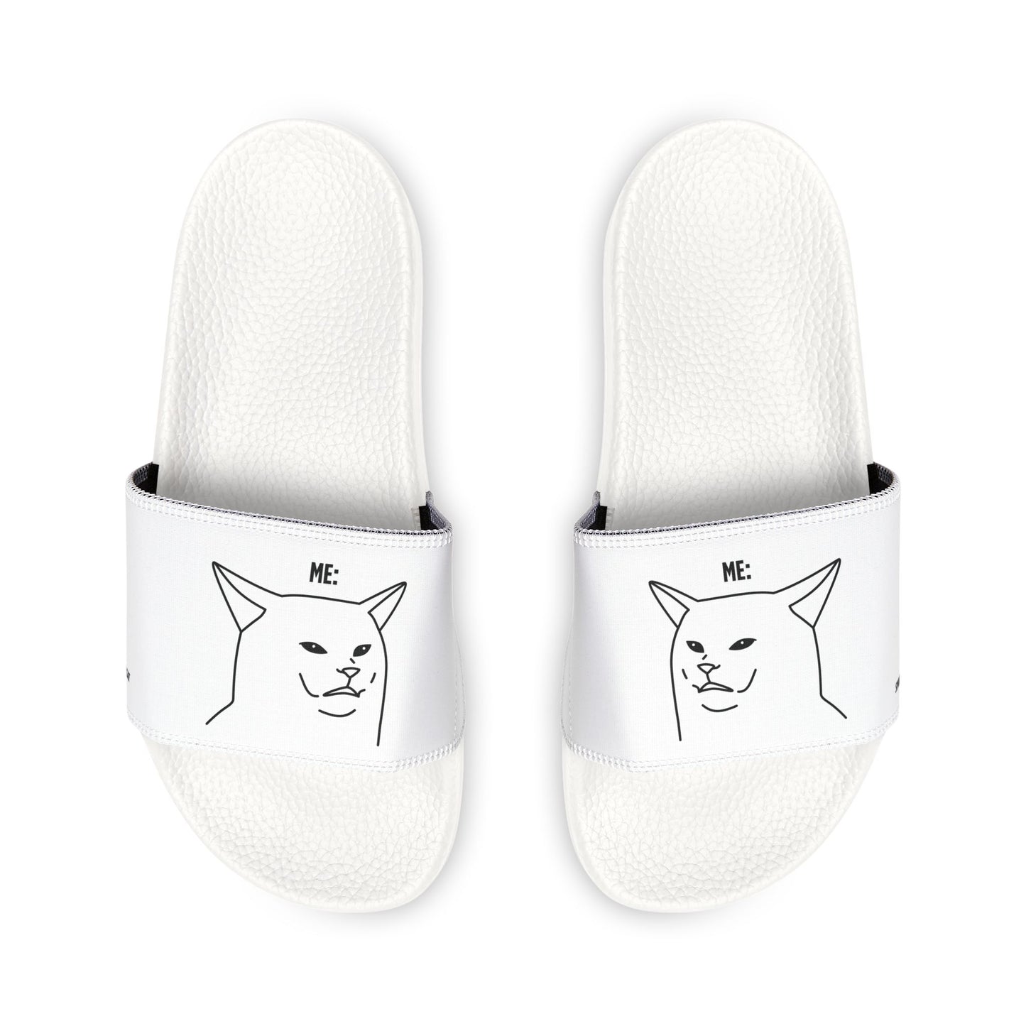 Sandals - Funny Smudge the Cat Design