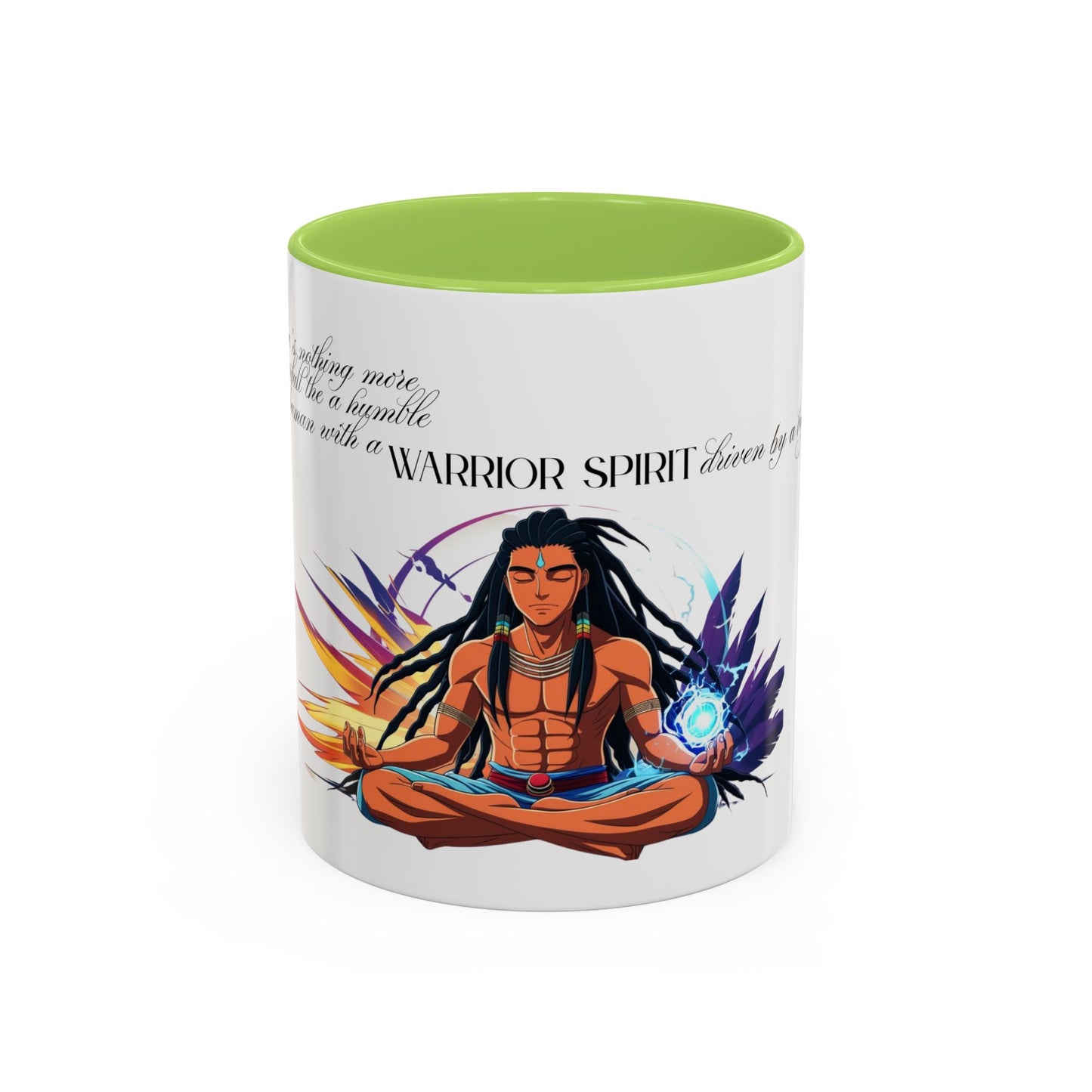 Mug - Quote Warrior Spirit Humble Human