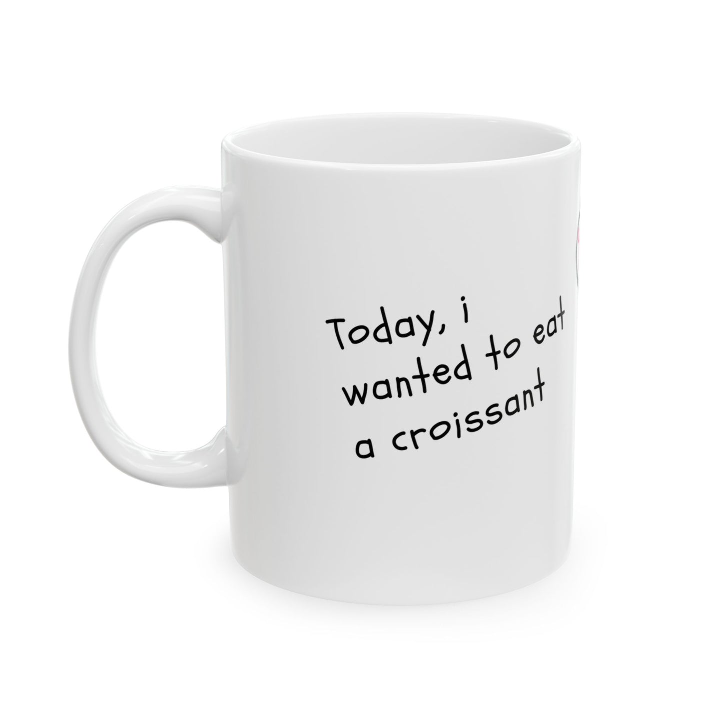 Mug - Capibara Croissant Funny Coffee Tea Cup