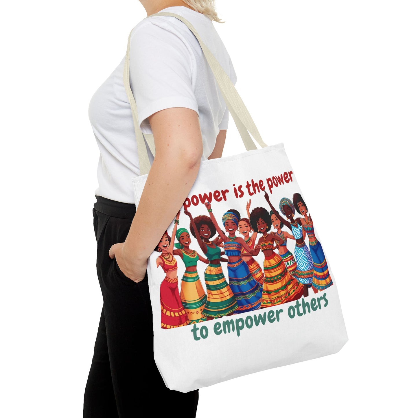 Empowerment Tote Bag - 'TRUE Power is the Power to Empower Others'