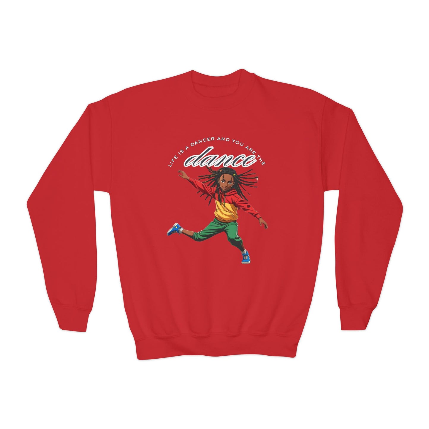 Youth Crewneck Sweatshirt - 'You are the Dance'