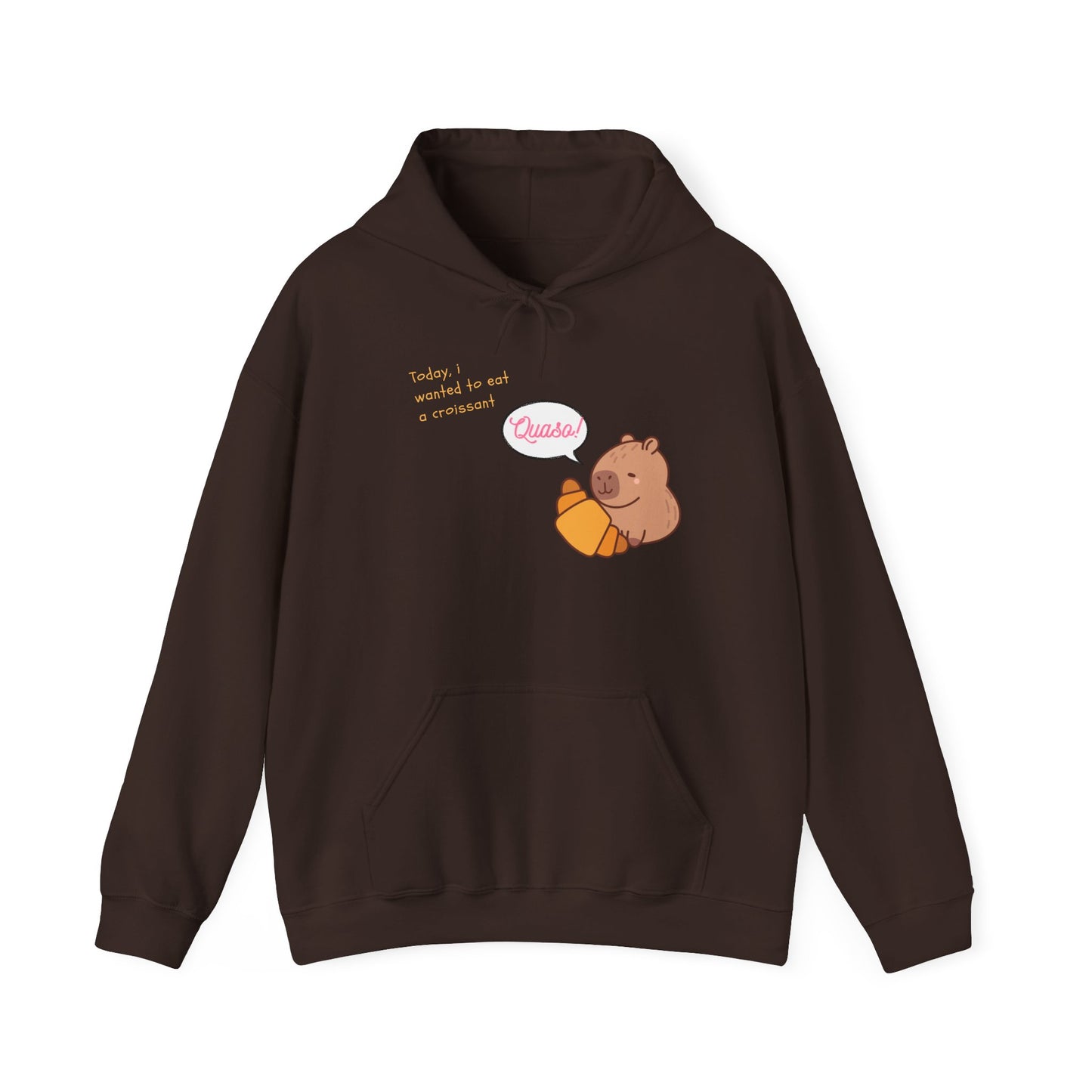 Funny Capybara Hooded Sweatshirt