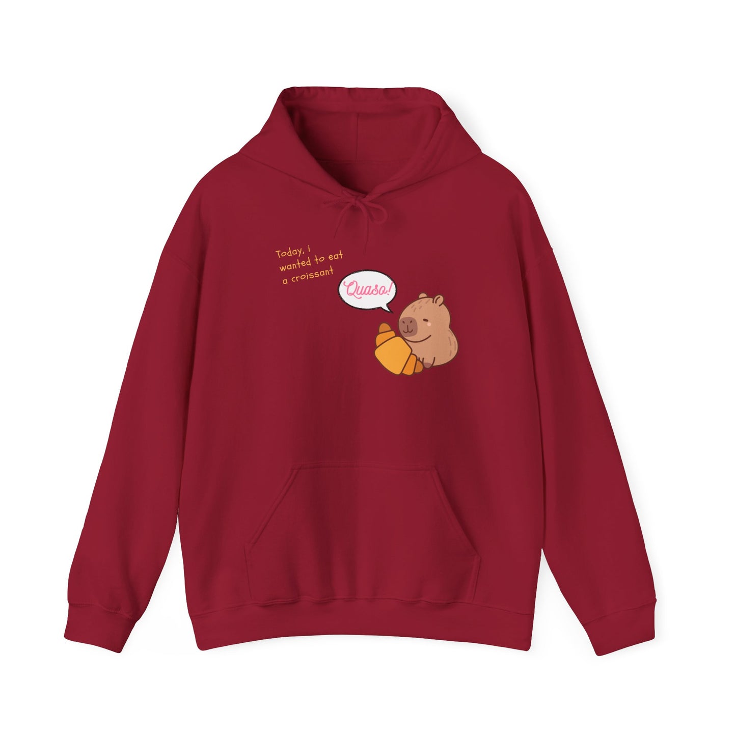 Funny Capybara Hooded Sweatshirt
