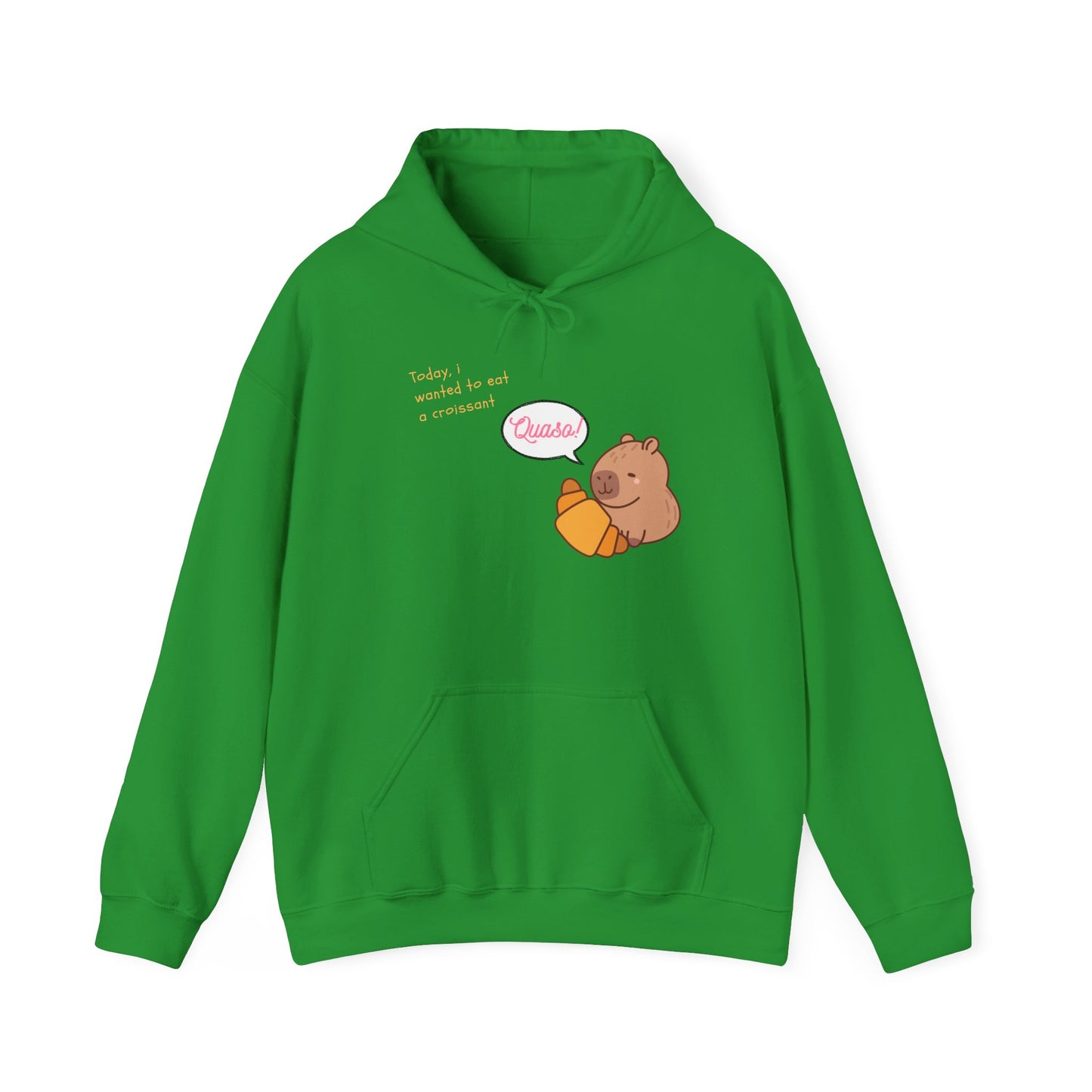 Funny Capybara Hooded Sweatshirt