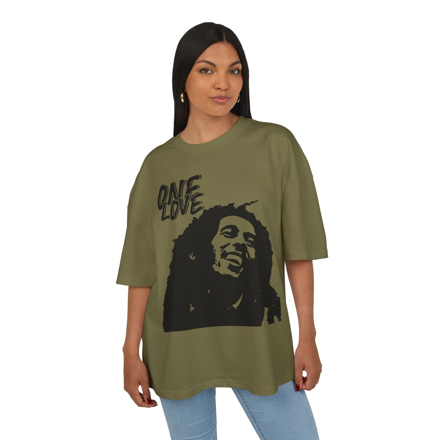 Unisex Box Tee - 'One Love' Empowerment Shirt