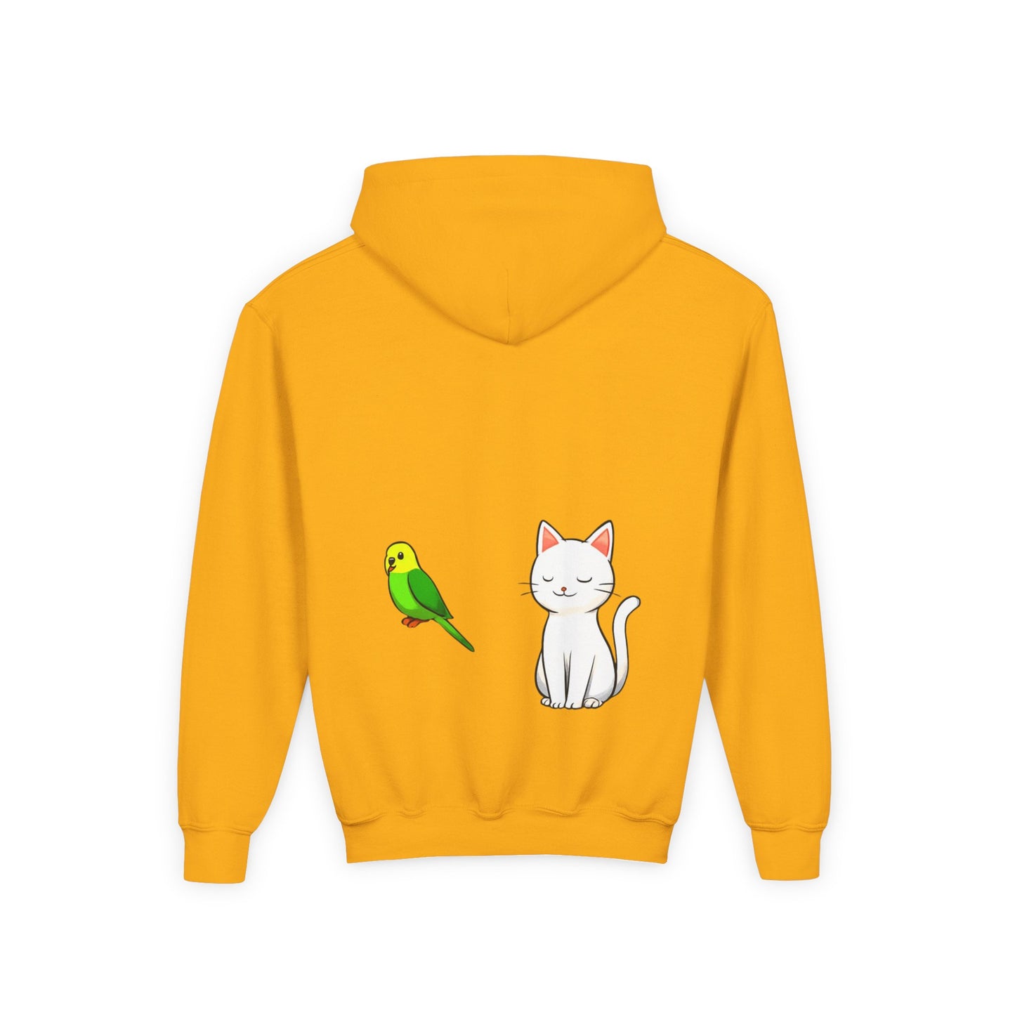 Girl's Hooded Sweatshirt - Youth Heavy Blend