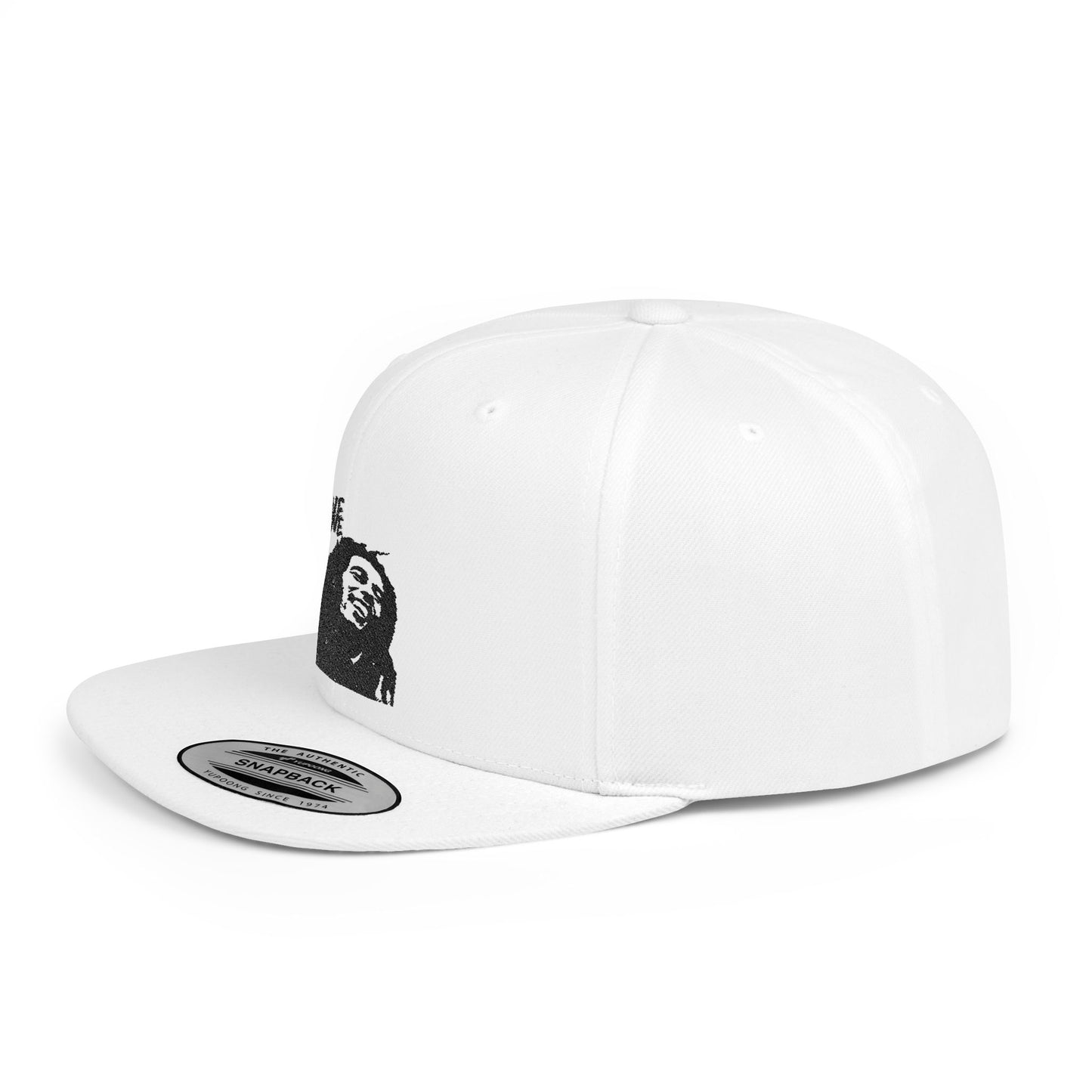 Snapback Cap with 'One Love' Design