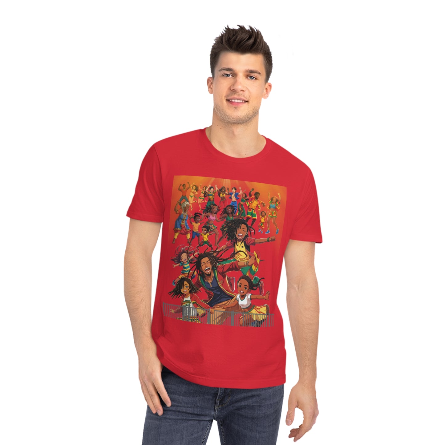 Rocker T-Shirt - Reggae Festival Fun
