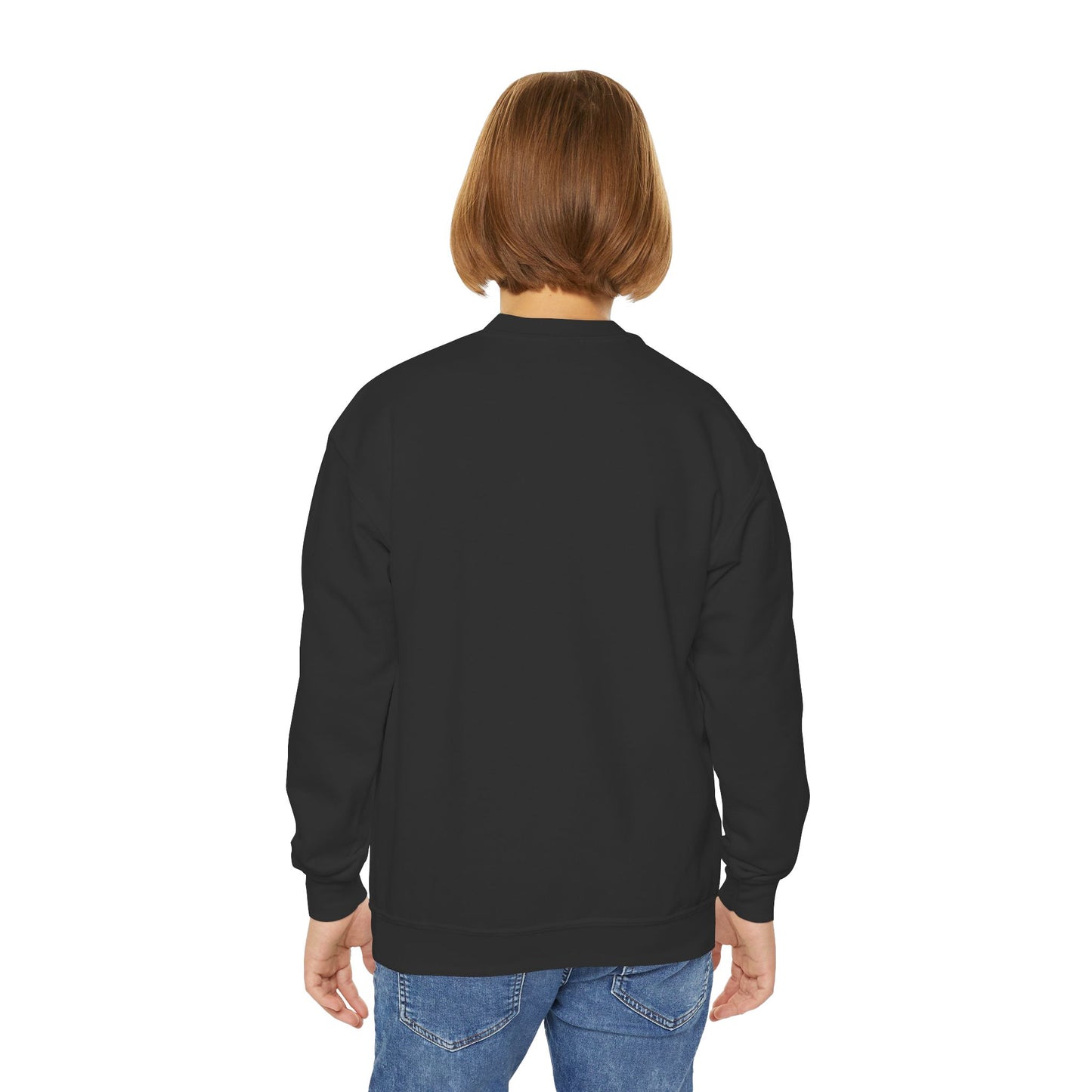 Youth Crewneck Sweatshirt - 'If the Music is Good Dance'