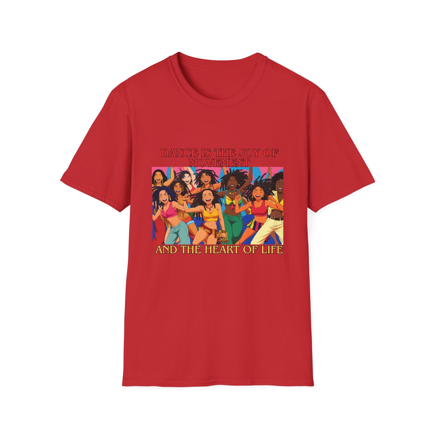 Dancing People Softstyle T-Shirt